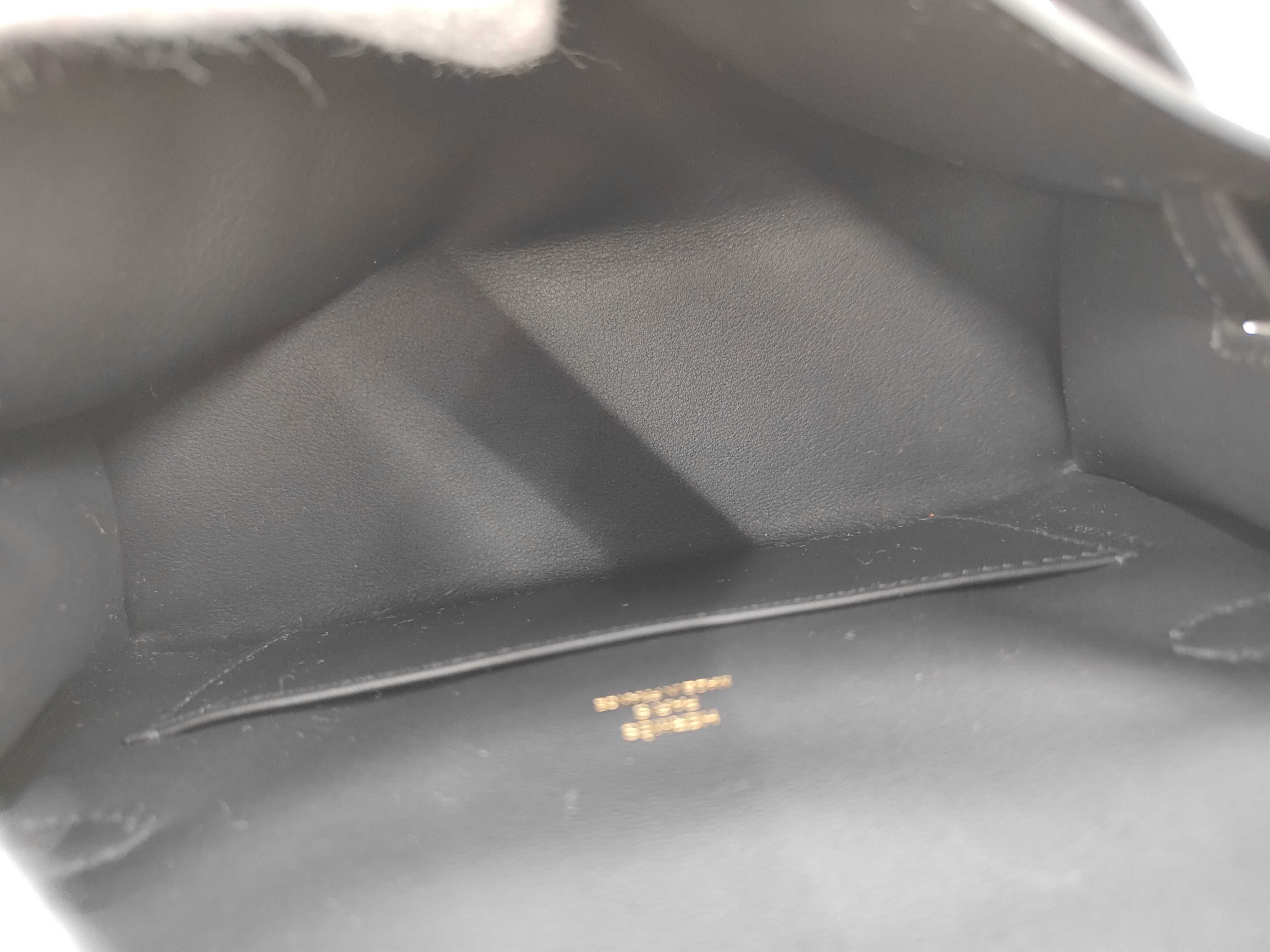Kelly Pochette K stamp Noir handbag — view 9