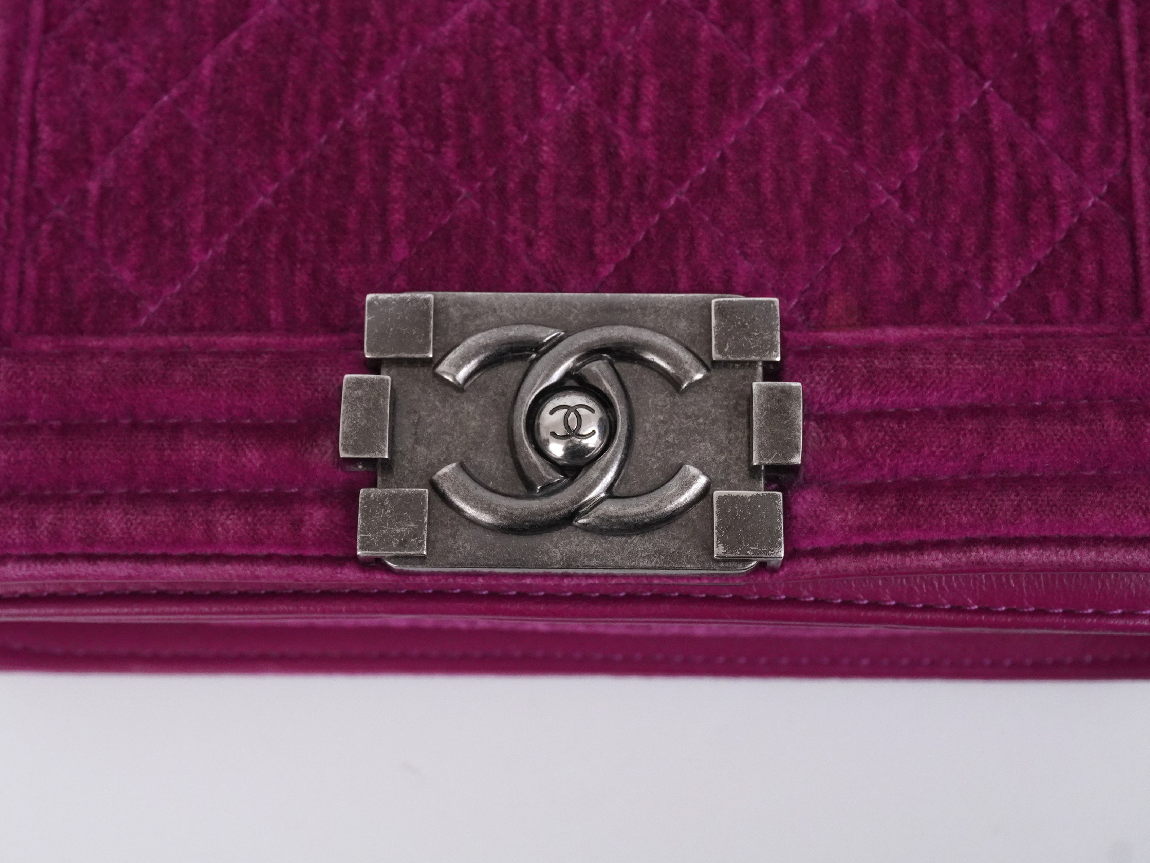Coco Mark Boy Chanel Chain Shoulder Bag — view 3