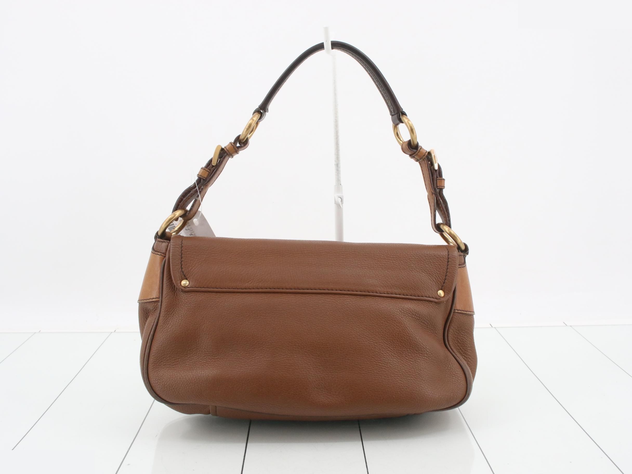 Leather shoulder bag — view 2