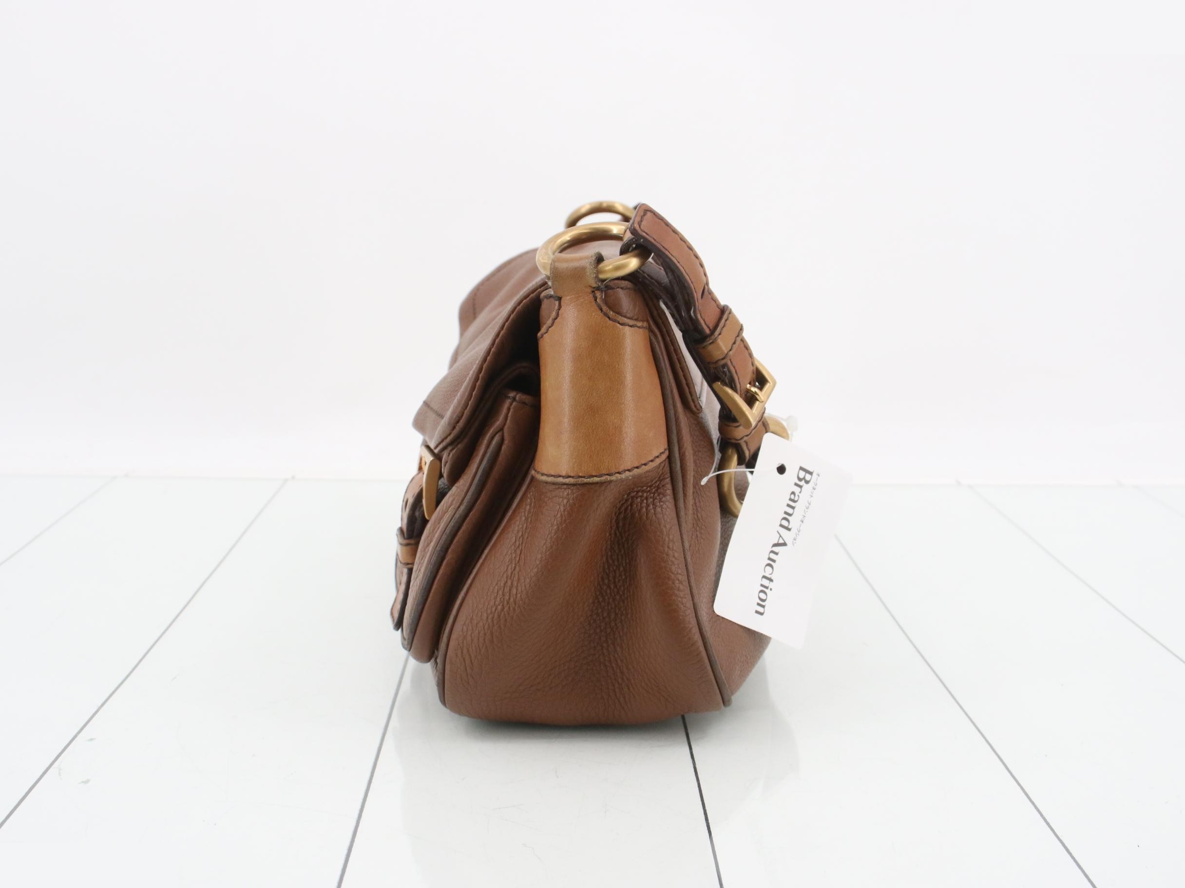 Leather shoulder bag — view 3