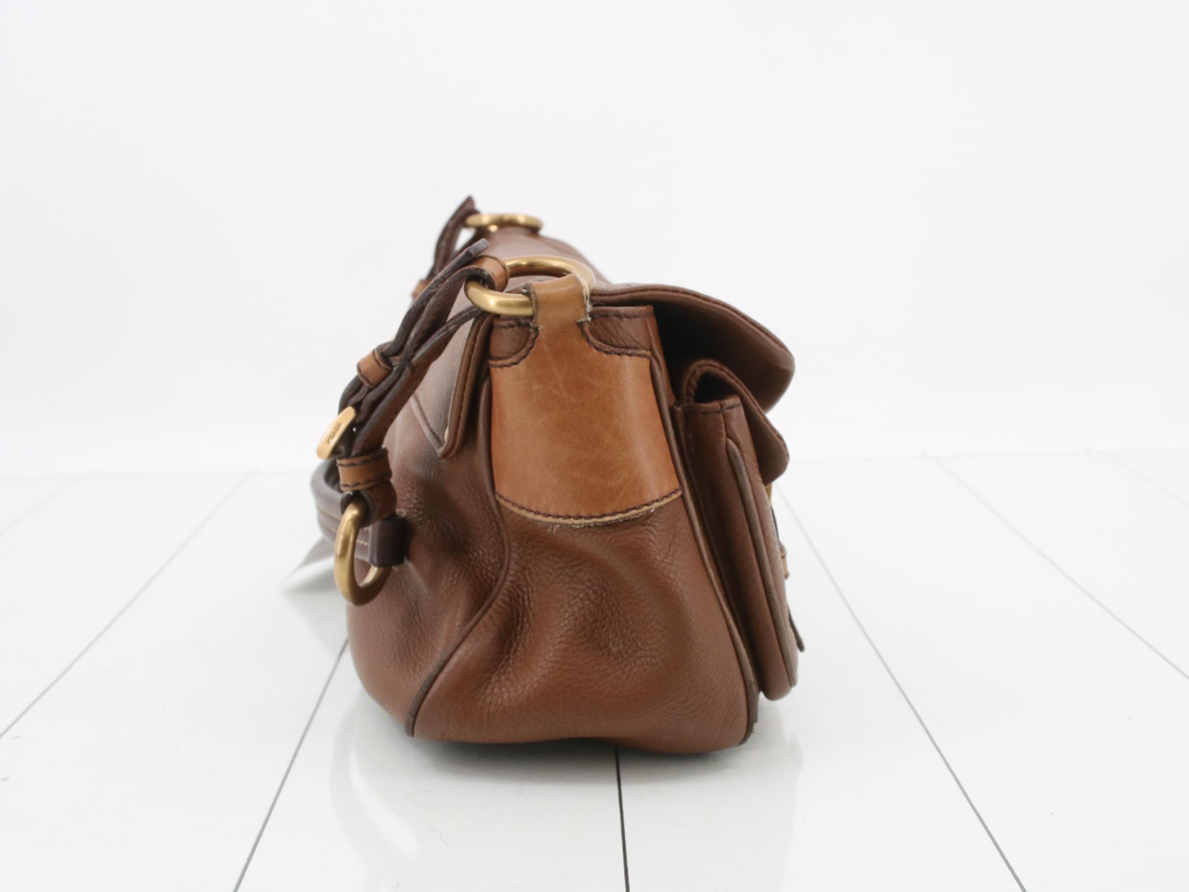 Leather shoulder bag — view 4