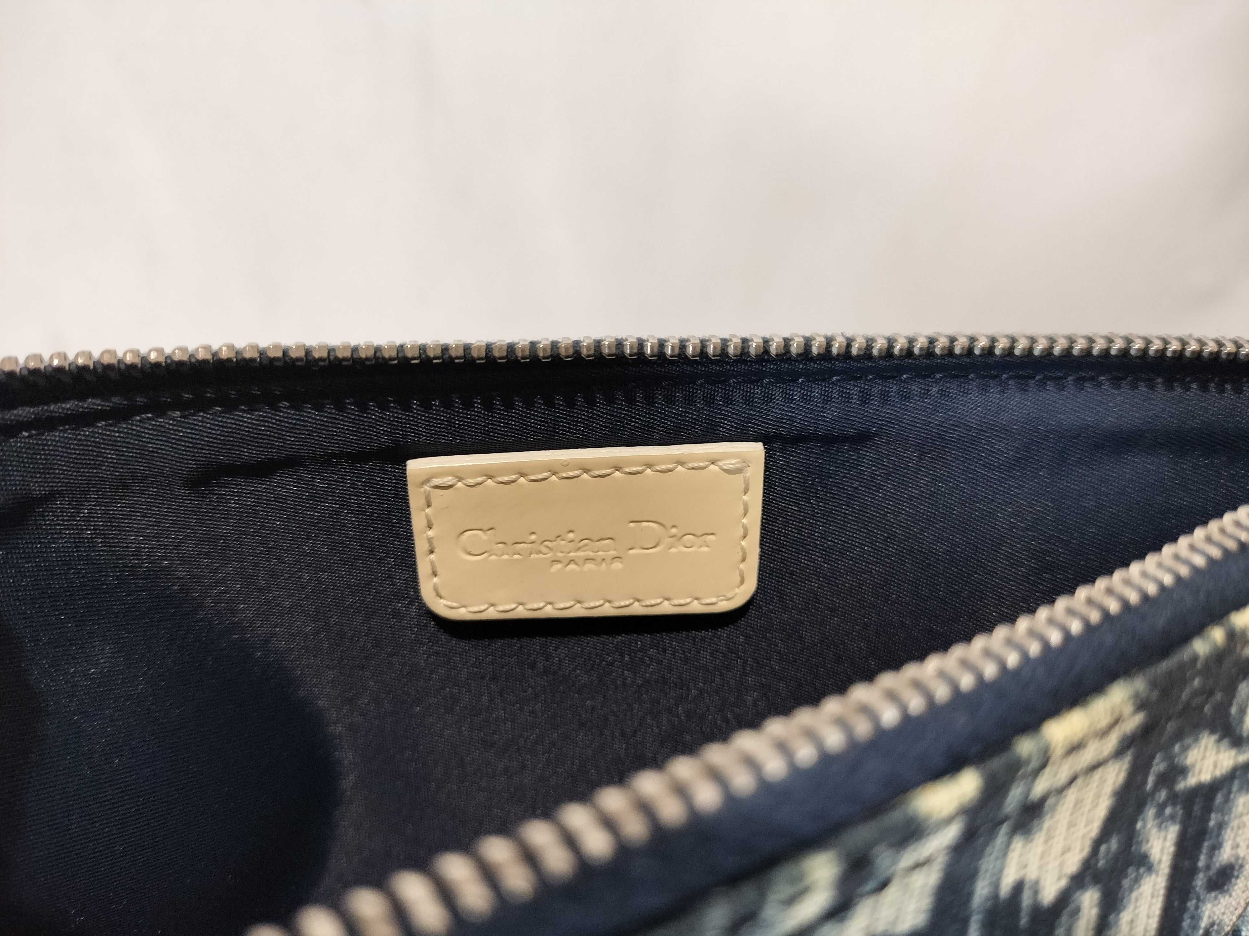 Trotter Saddle Bag PVC Navy Pouch Handbag — view 10