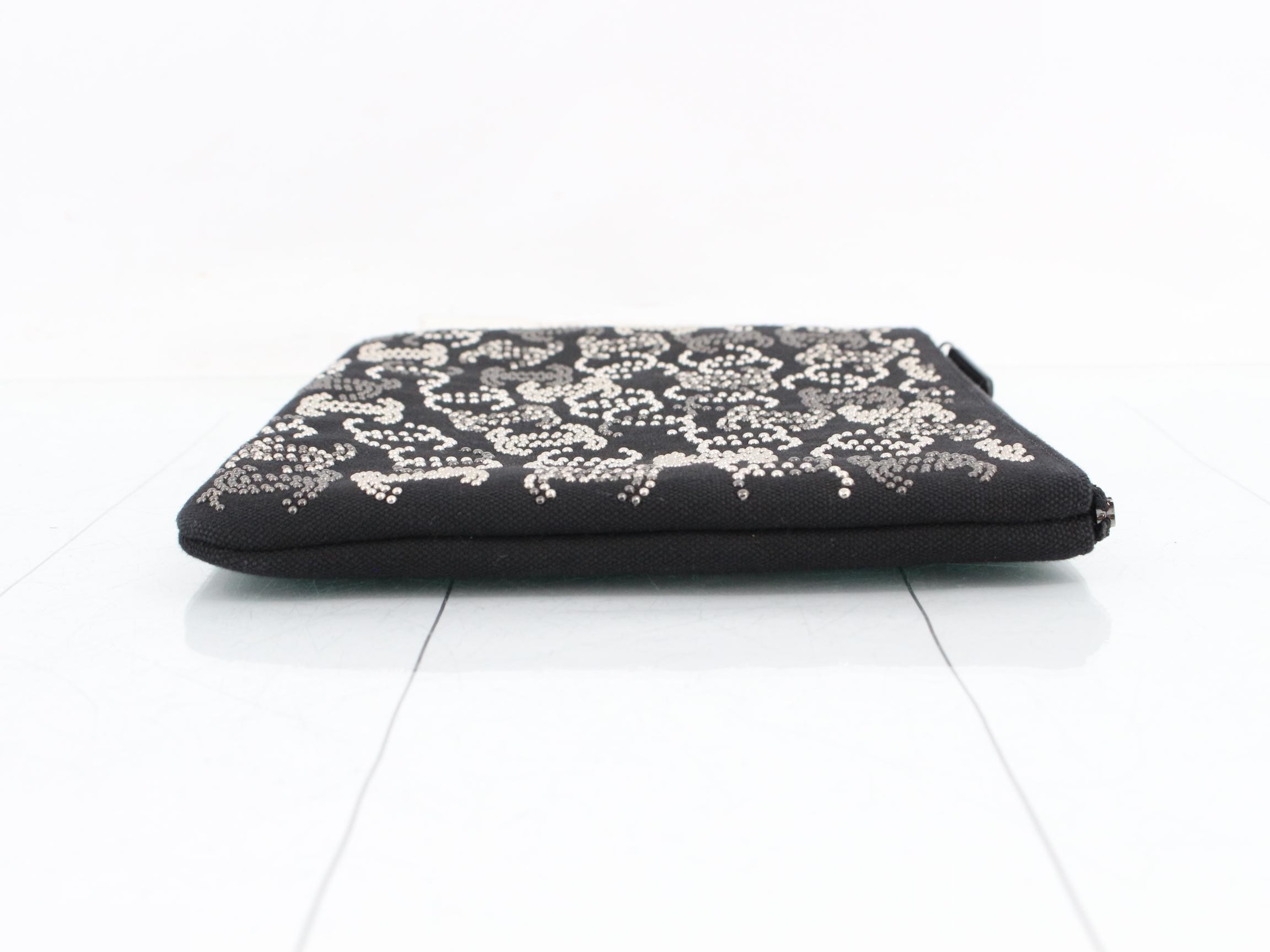 Coco Mark Studded Clutch Bag — view 3