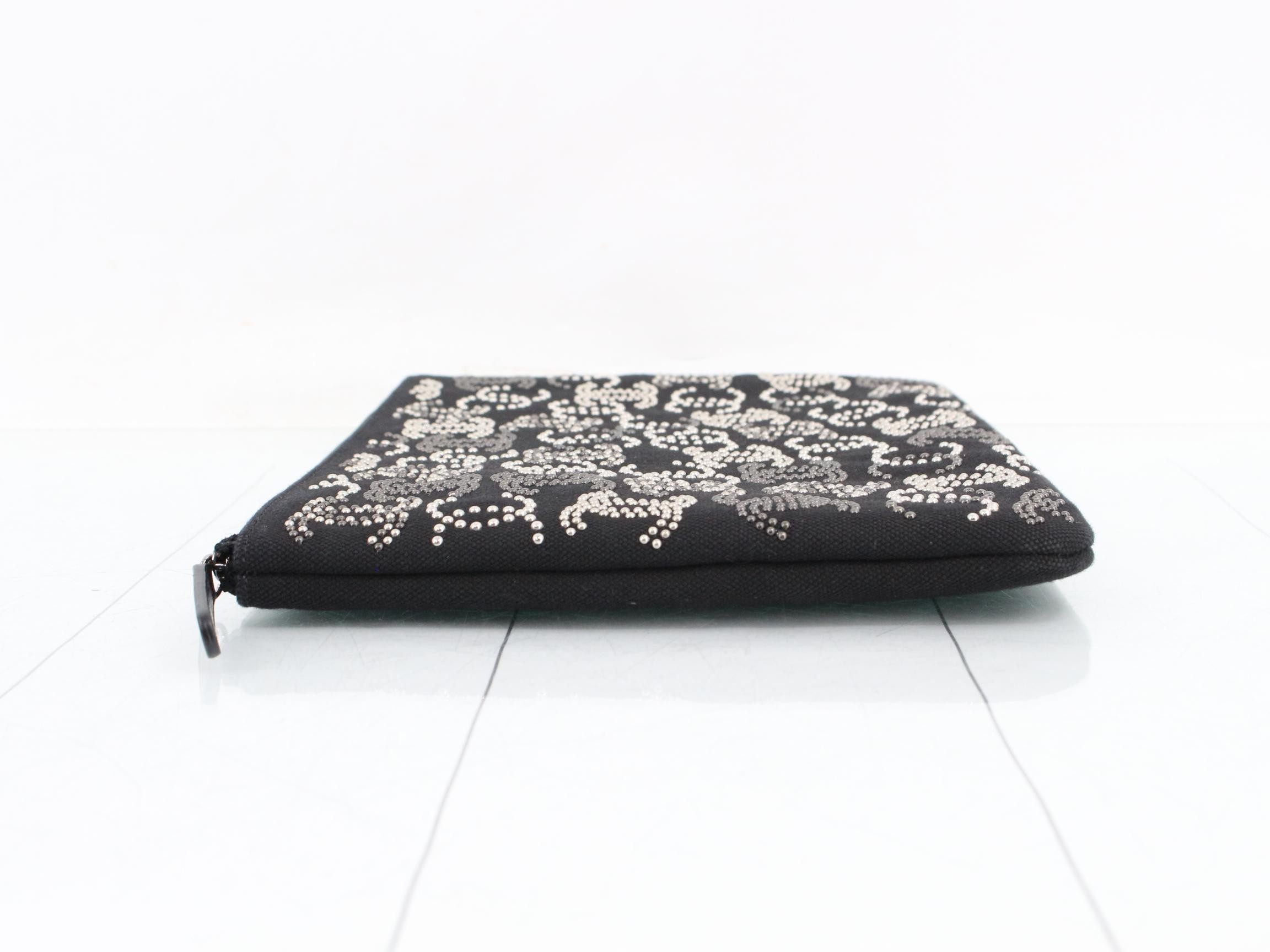 Coco Mark Studded Clutch Bag — view 4