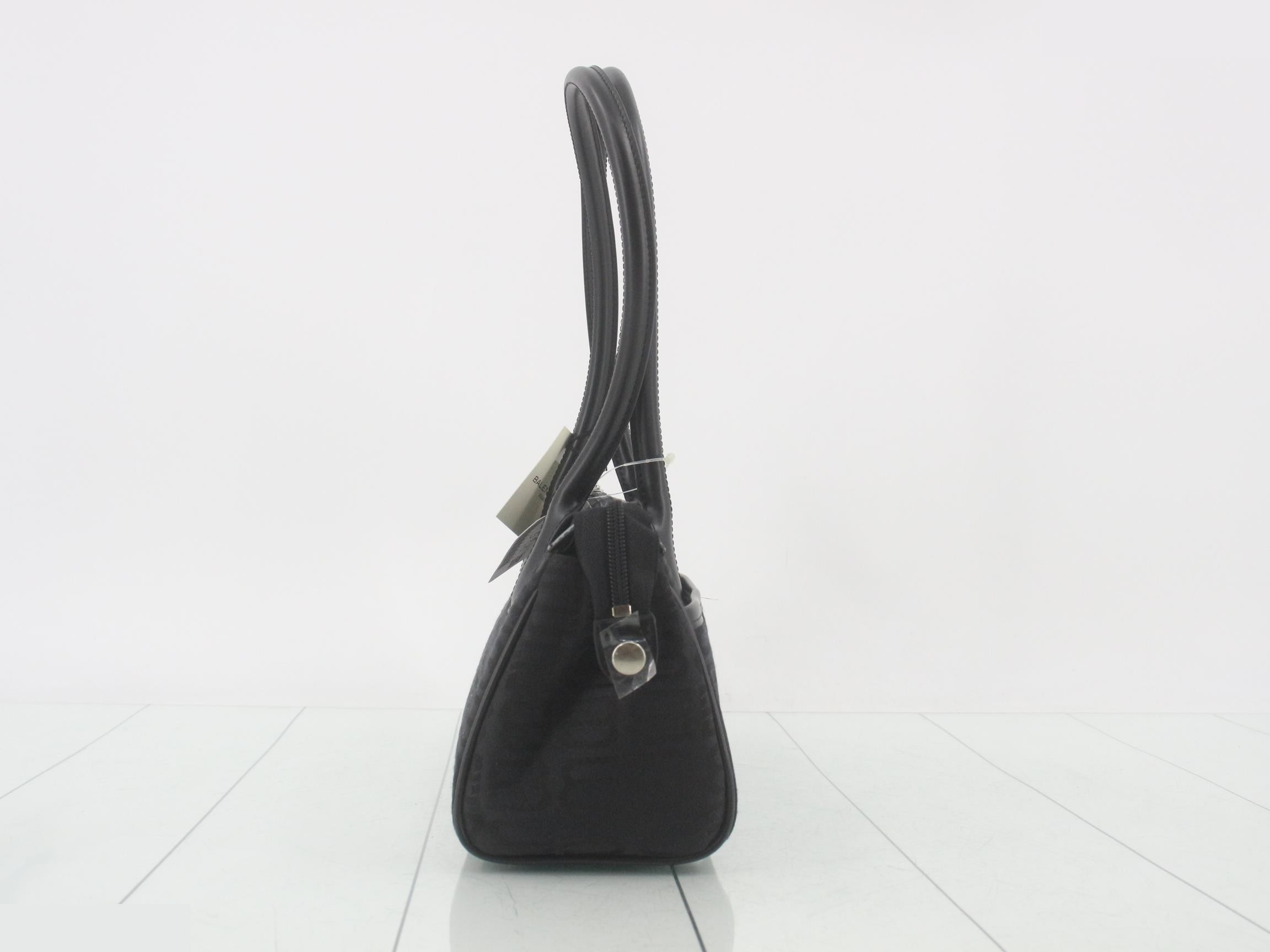 BB pattern canvas, black, W33 H15 D8.5 — view 3