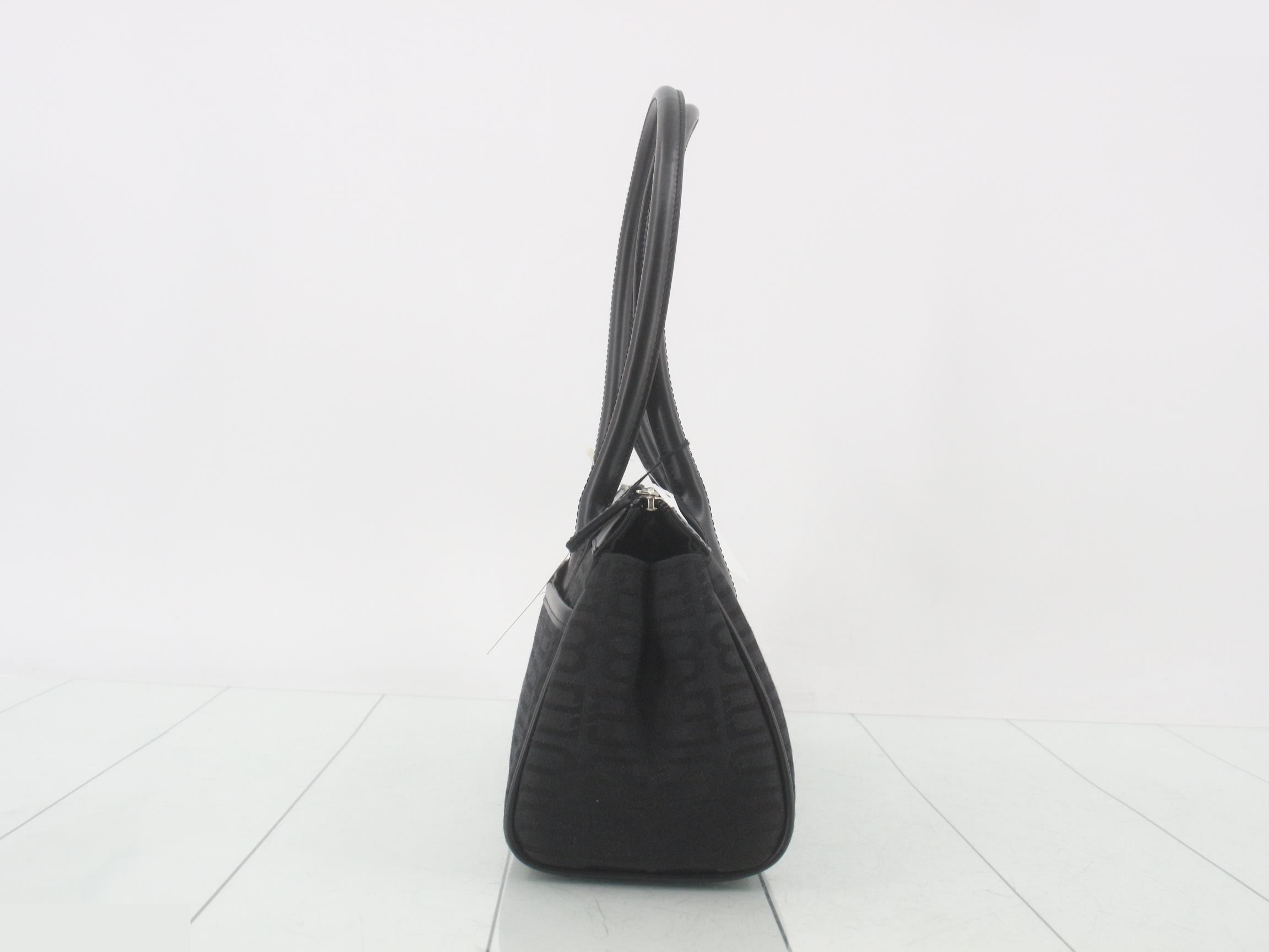 BB pattern canvas, black, W33 H15 D8.5 — view 4