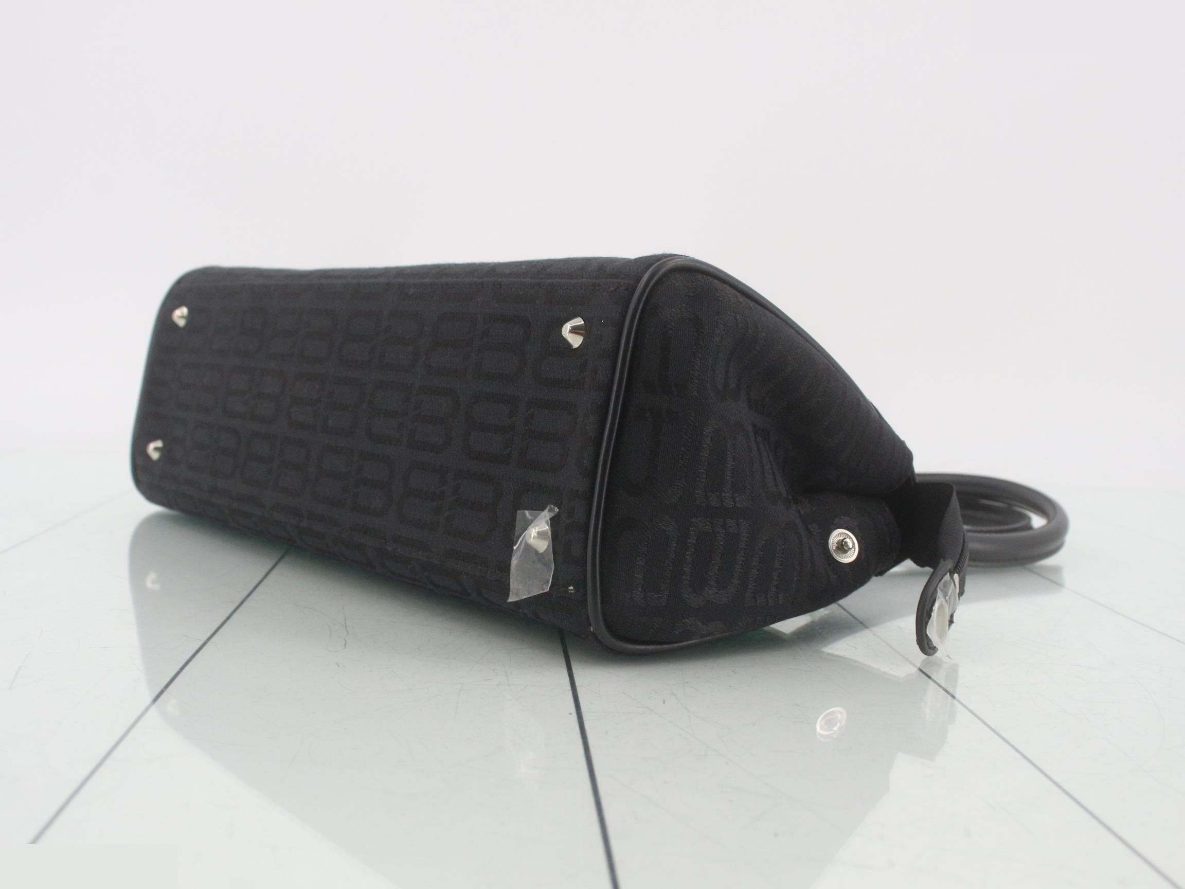 BB pattern canvas, black, W33 H15 D8.5 — view 6