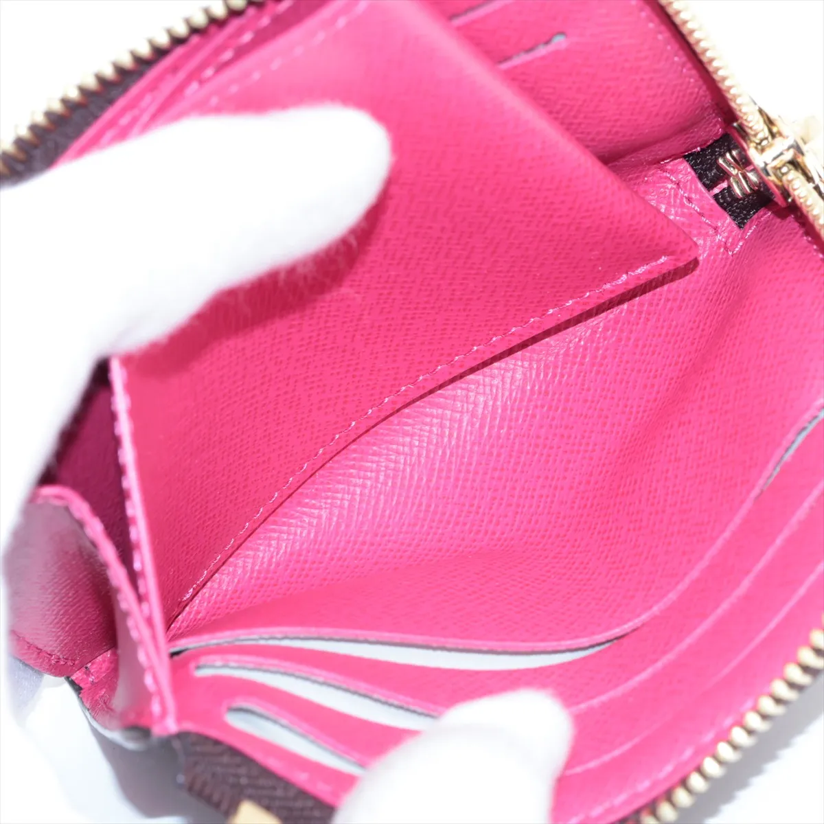 Monogram Portefeuille Noir Compact M83676 Grenade Compact Wallet (RFID detected) — view 6