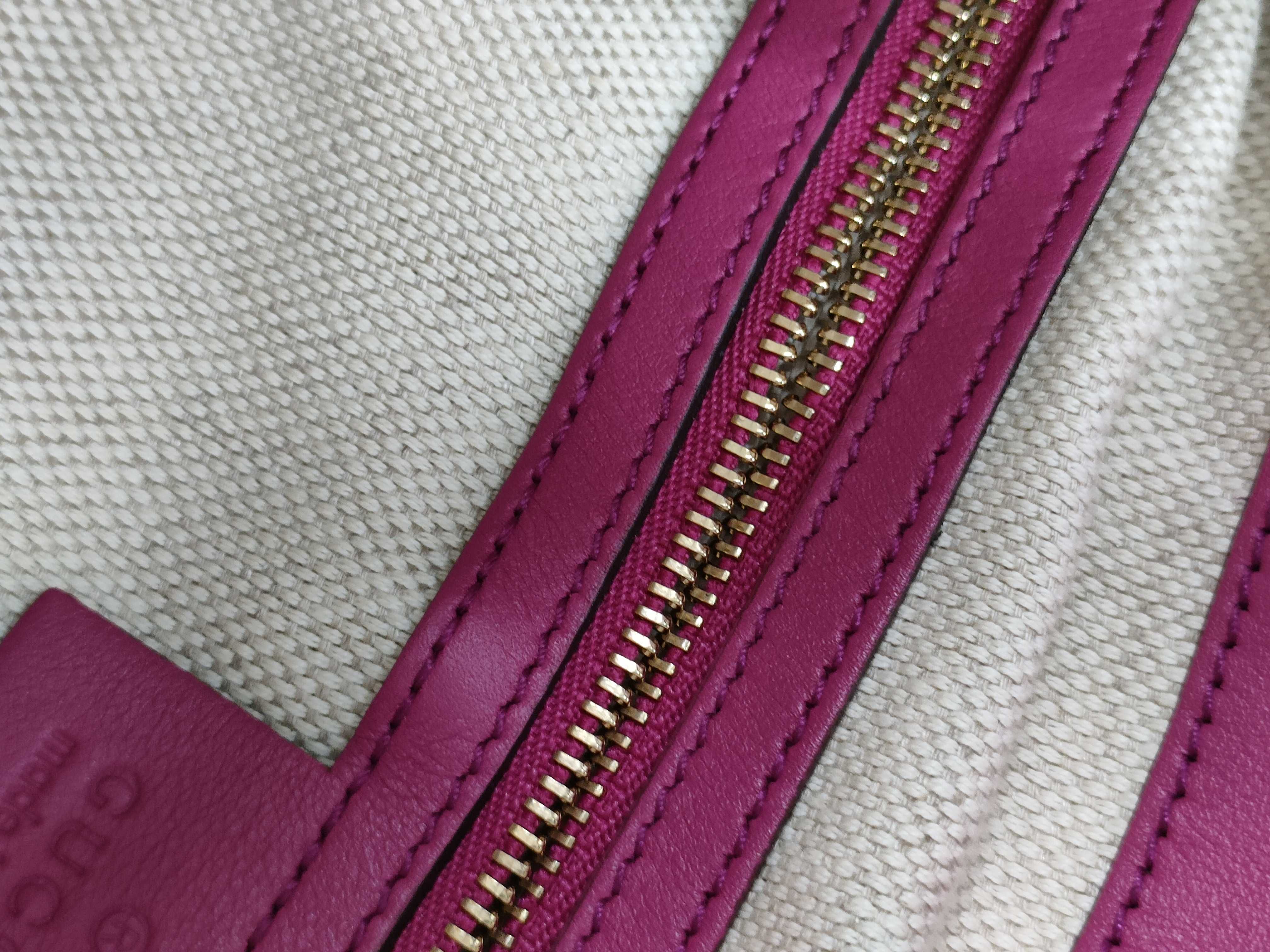 Interlocking G Tote Bag, Red, Soho, 308982 Tote Bag — view 15