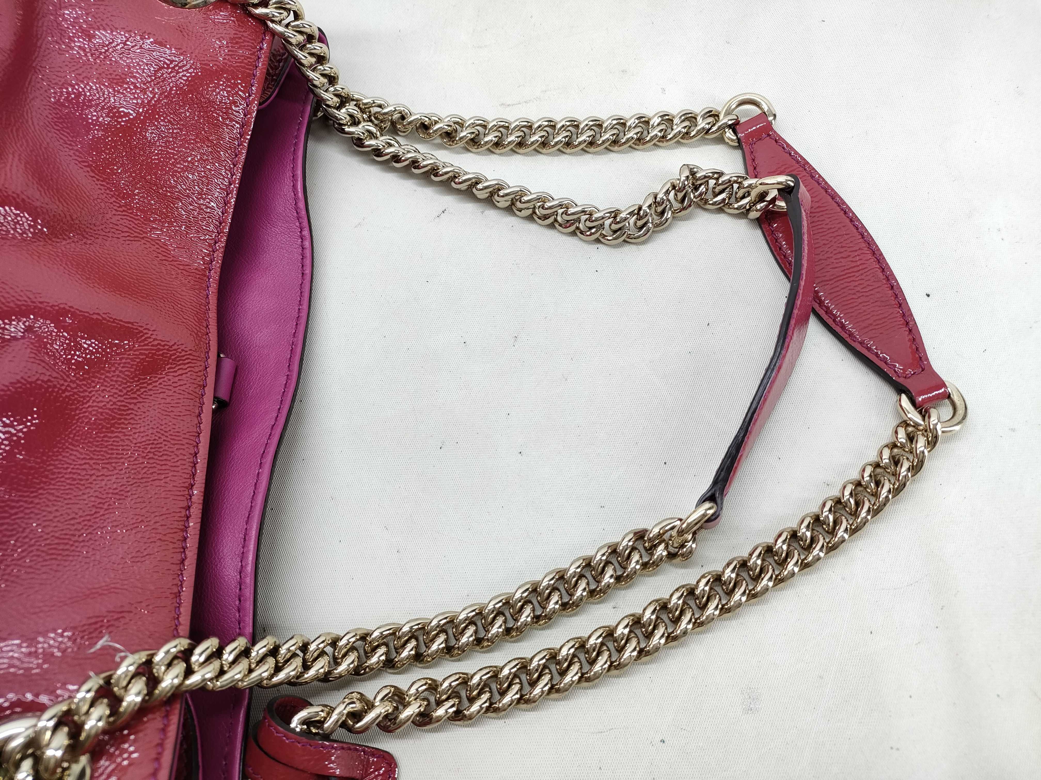 Interlocking G Tote Bag, Red, Soho, 308982 Tote Bag — view 5