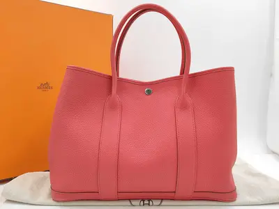 Garden Party Bag 36 PM T Stamp Tote Bag