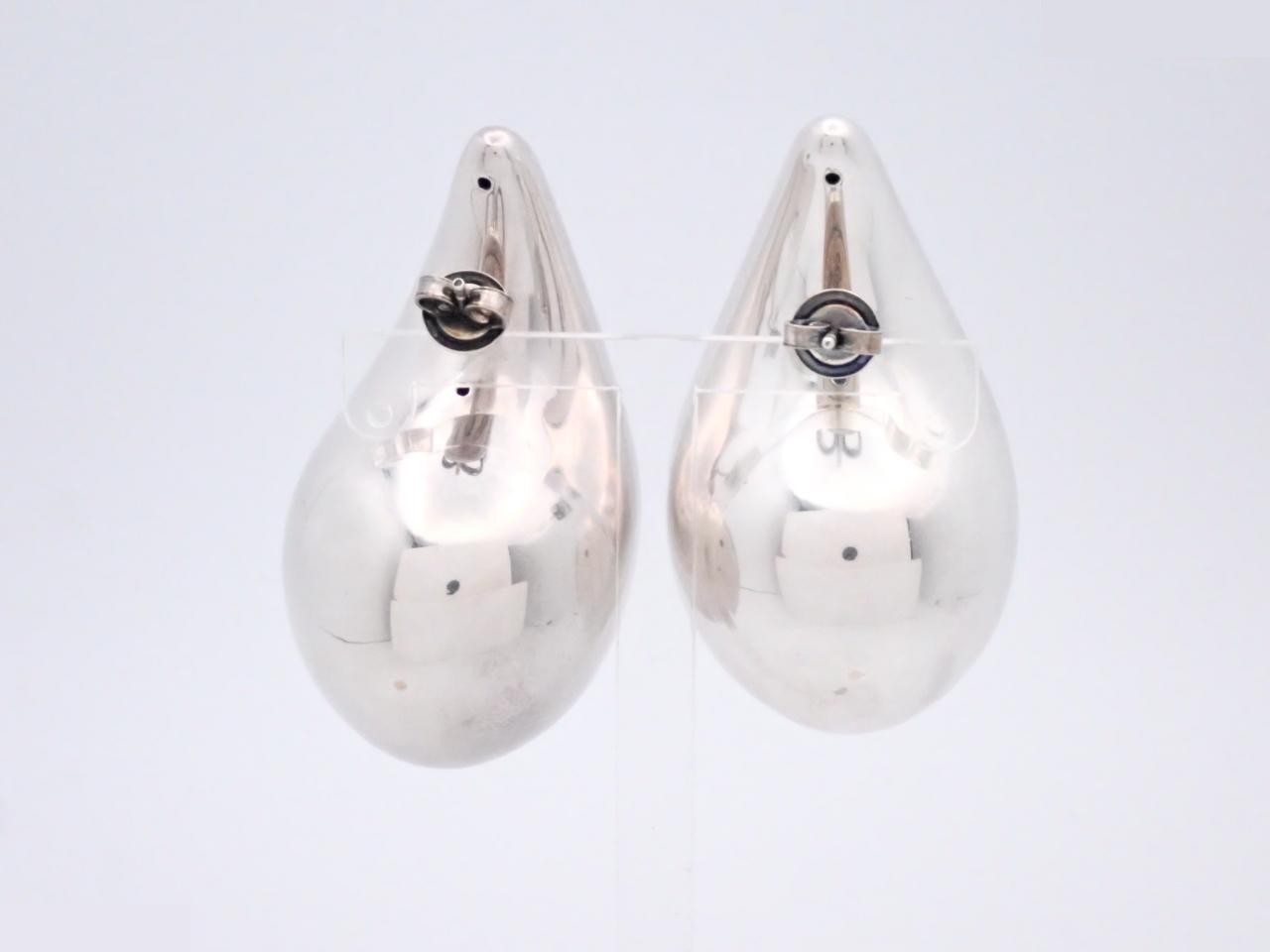 720038 SV925 Large Drop Earrings 28.7g — view 2