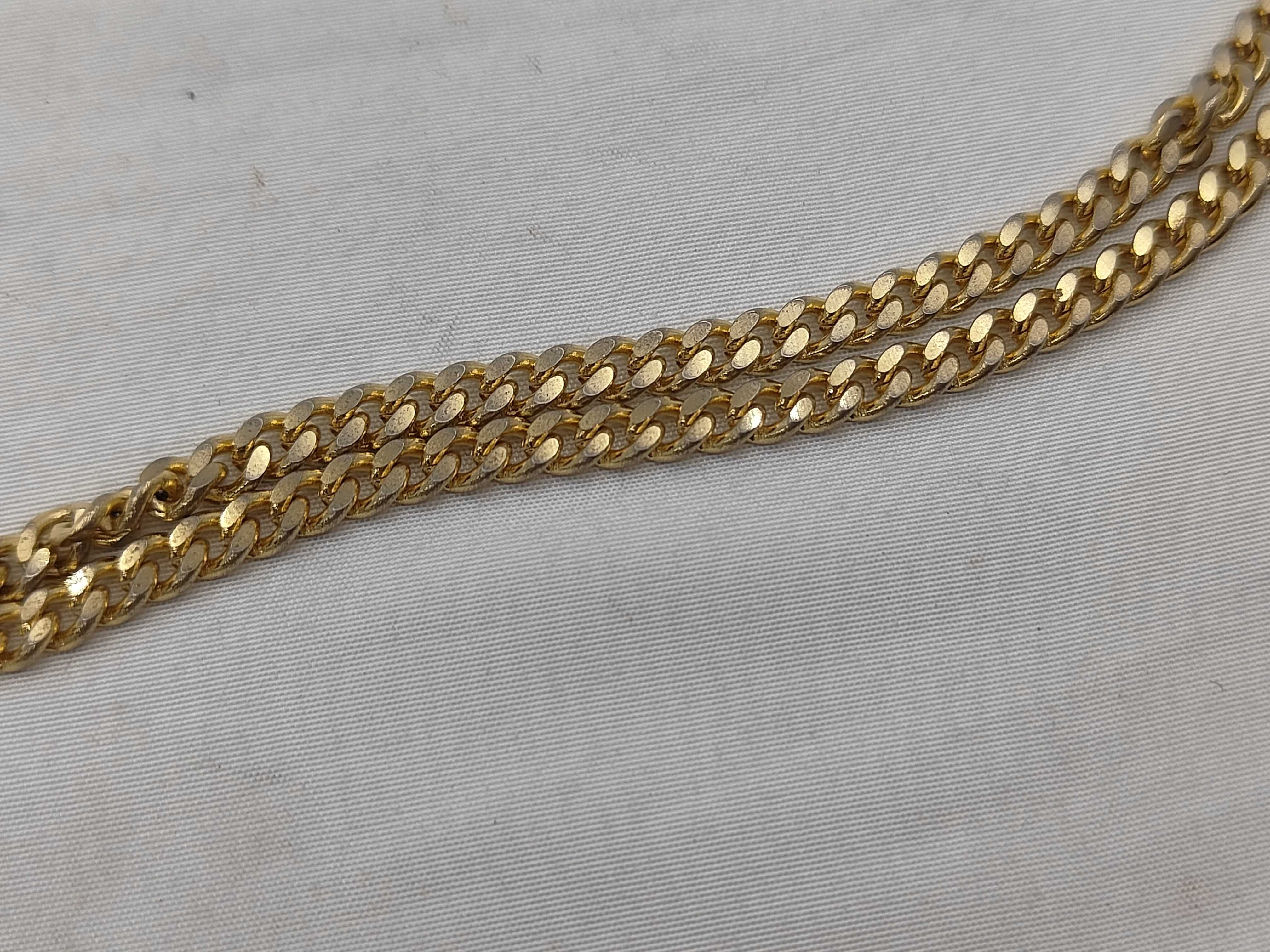 necklace 3312 Coco Mark rhinestone gold necklace — view 3