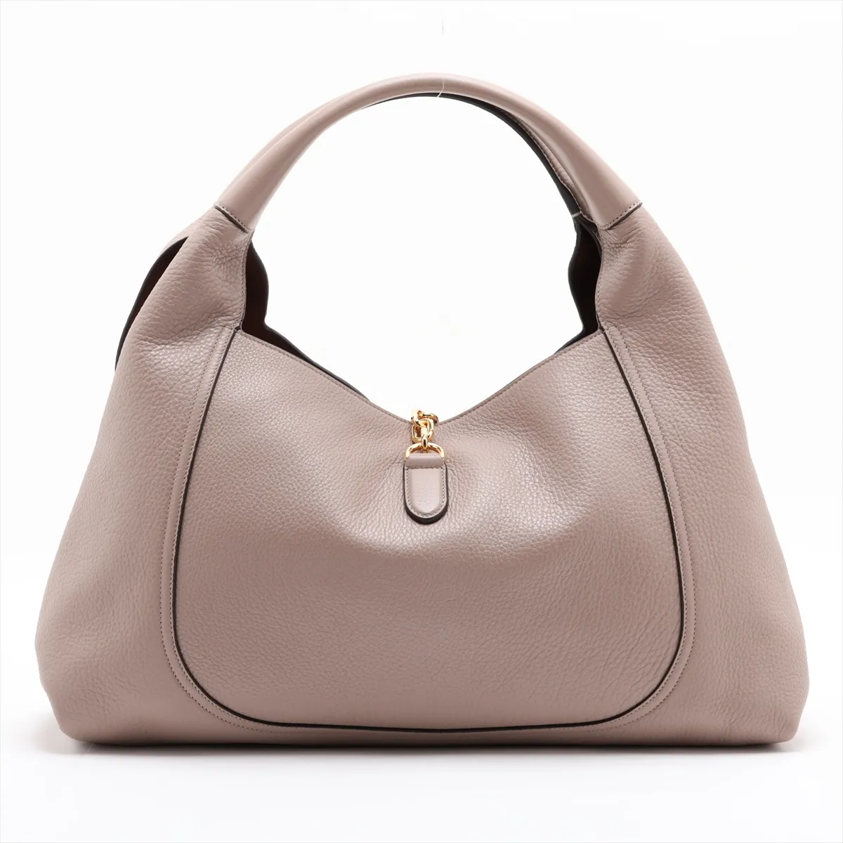 Softbit 837466 Leather Shoulder Bag, Beige — view 2
