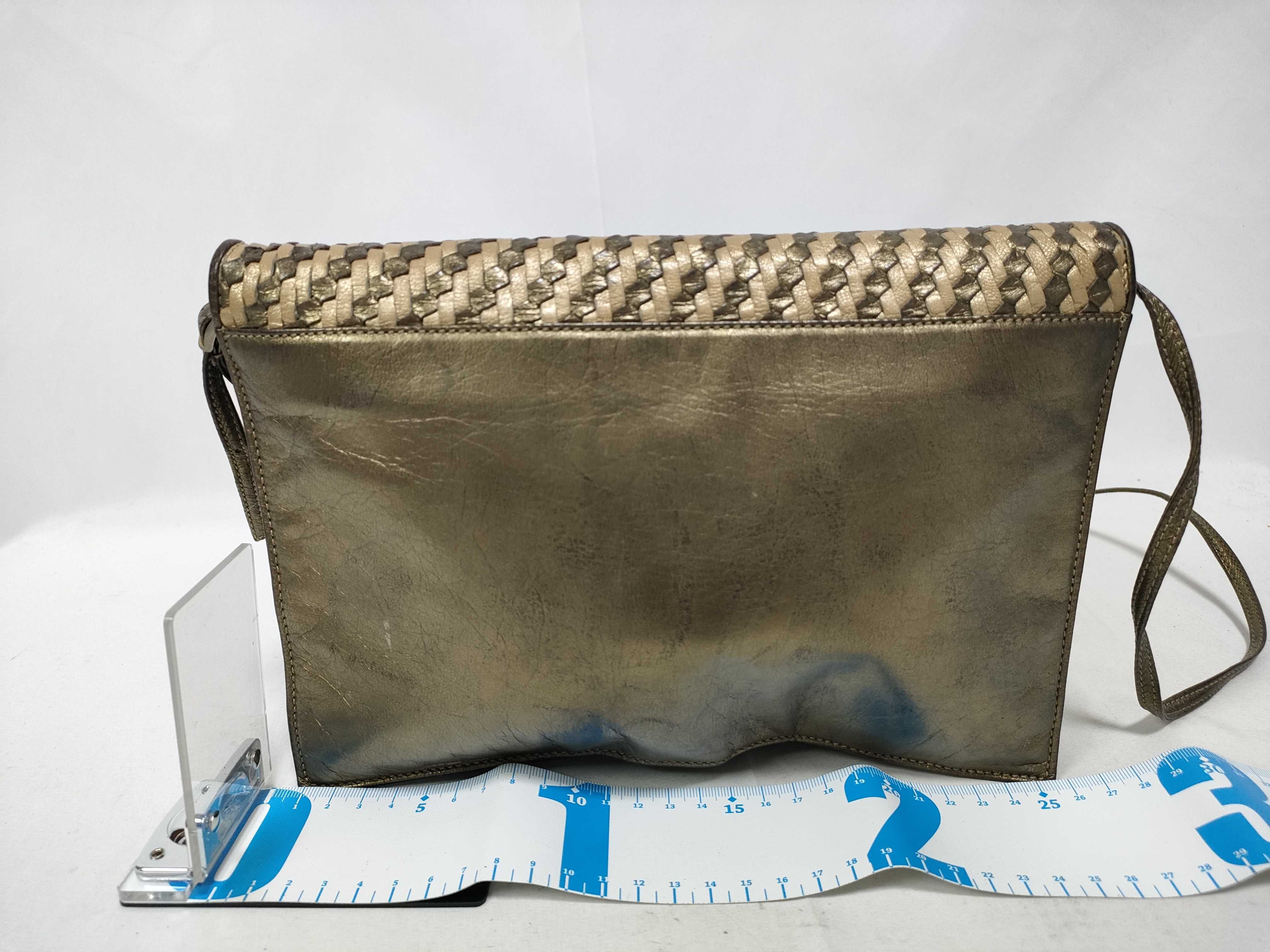 Authentic Vintage Gold Shoulder Bag — view 2