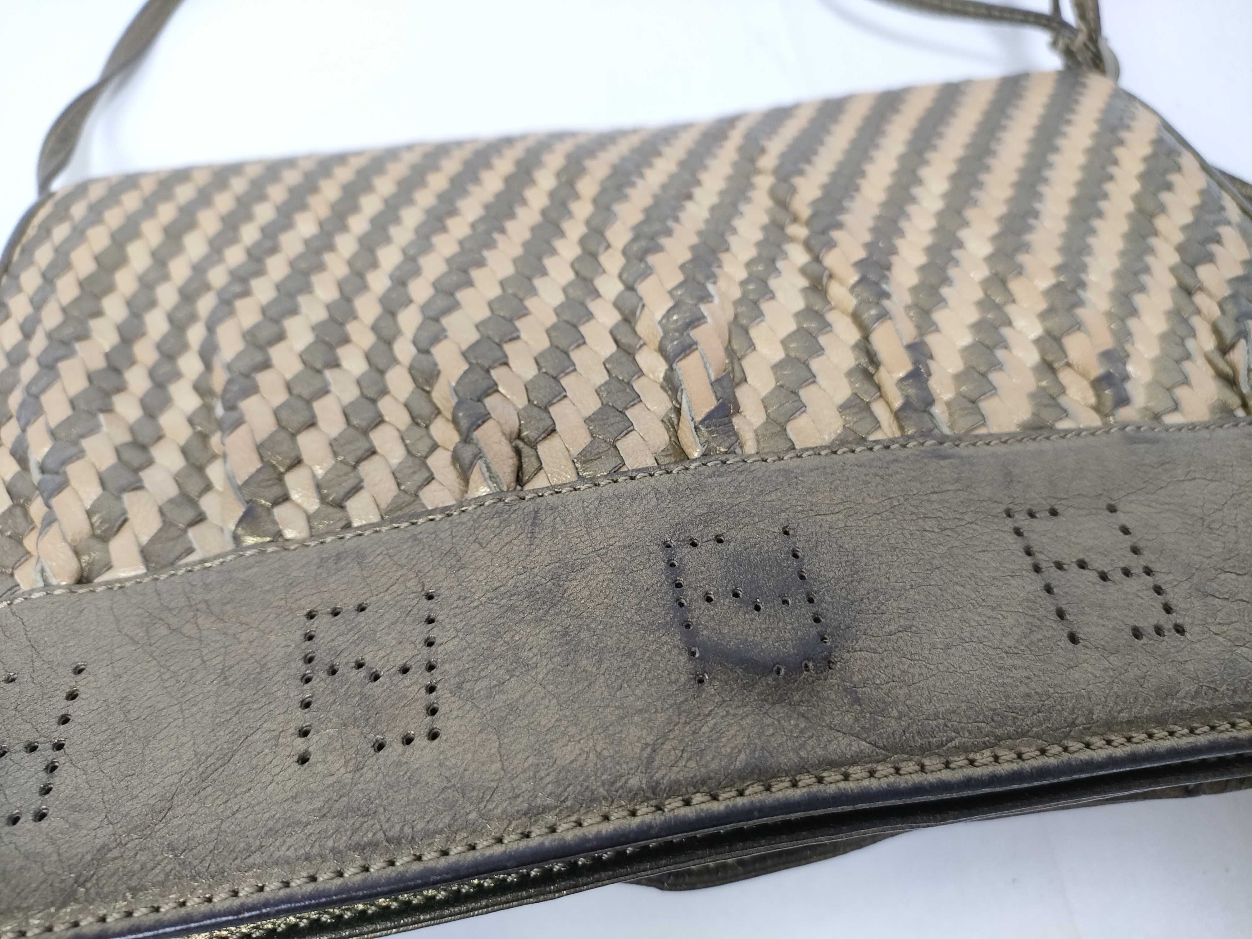 Authentic Vintage Gold Shoulder Bag — view 11
