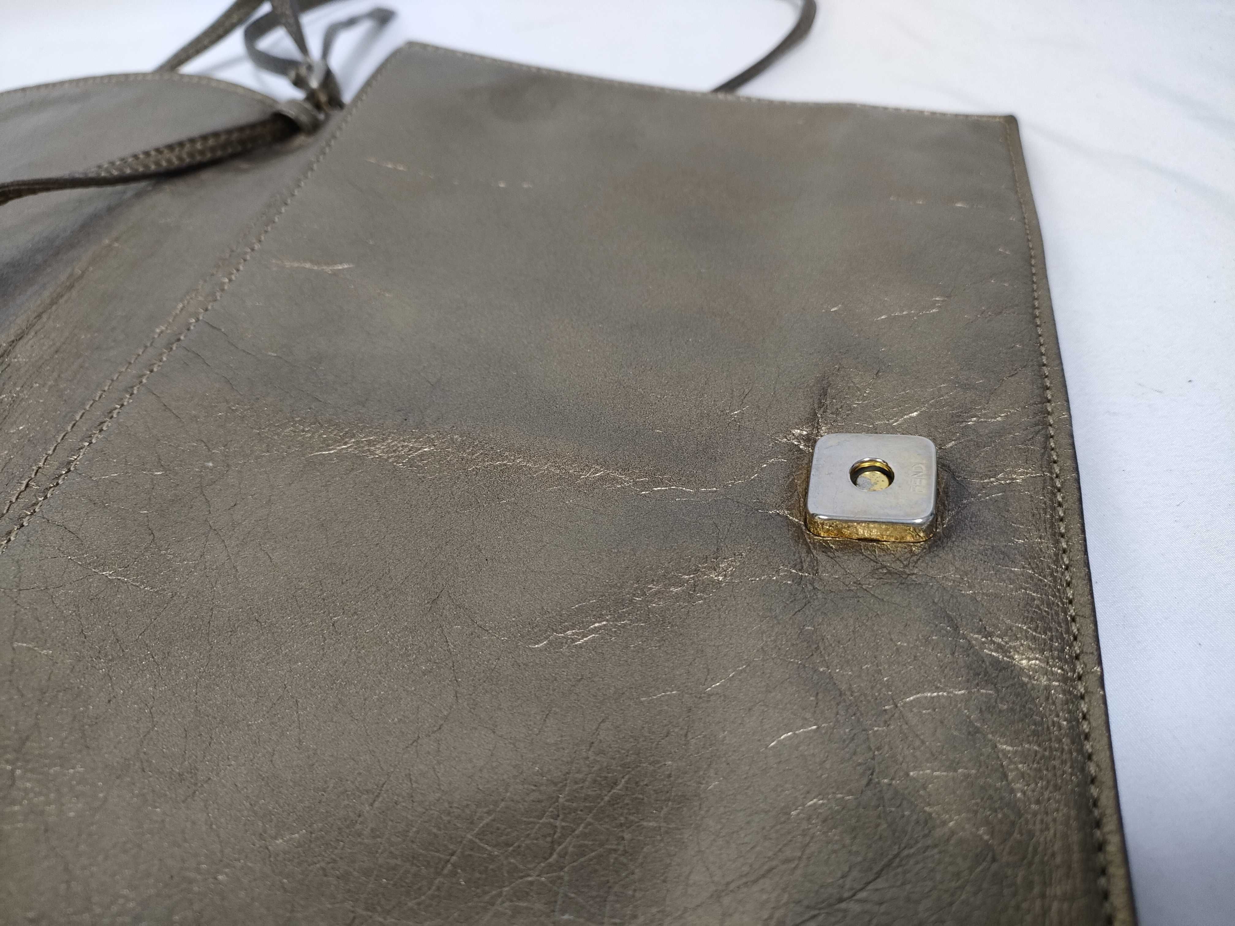 Authentic Vintage Gold Shoulder Bag — view 14