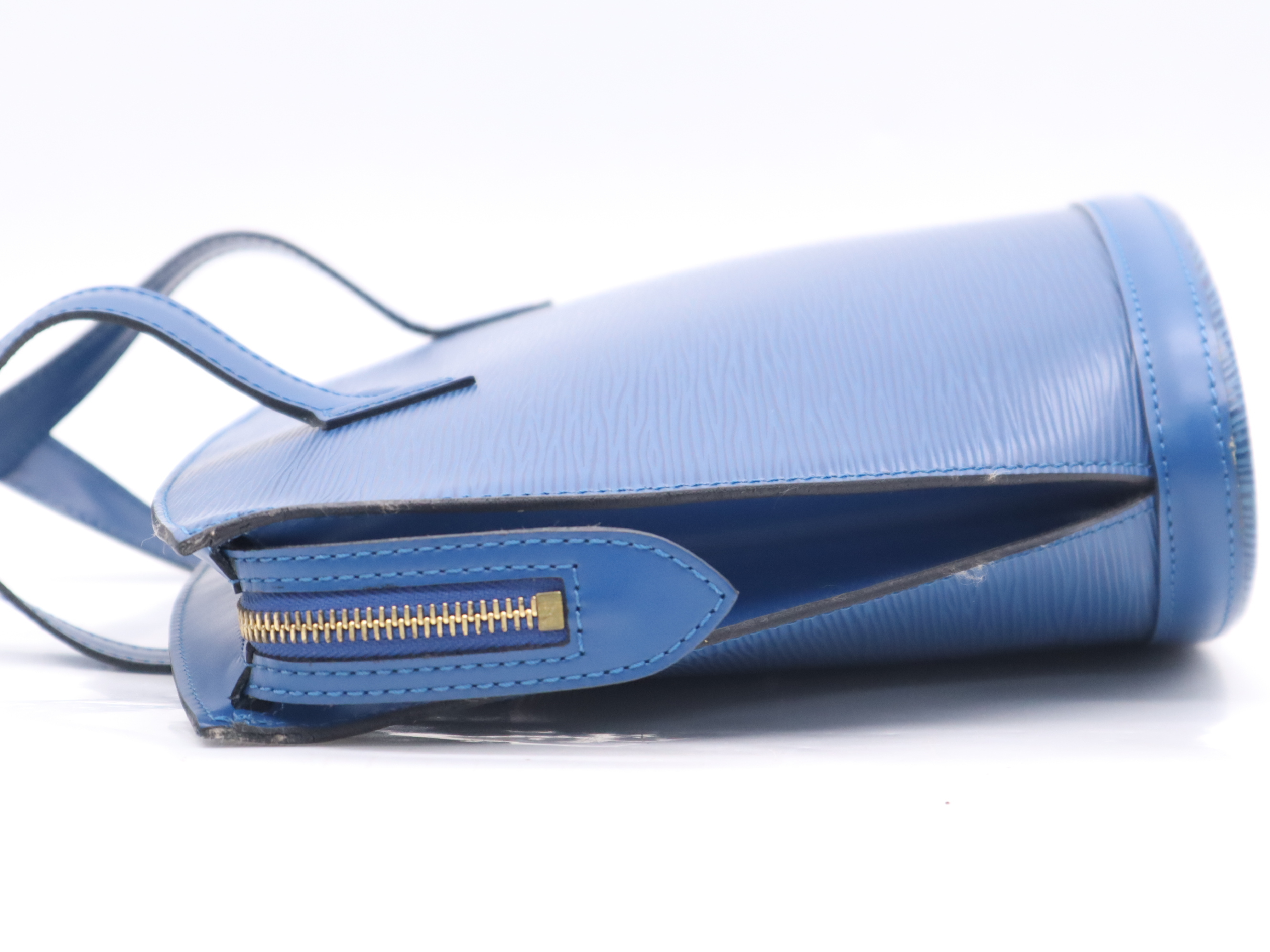 M52275 Epi Saint Jacques Toledo Blue Handbag — view 3