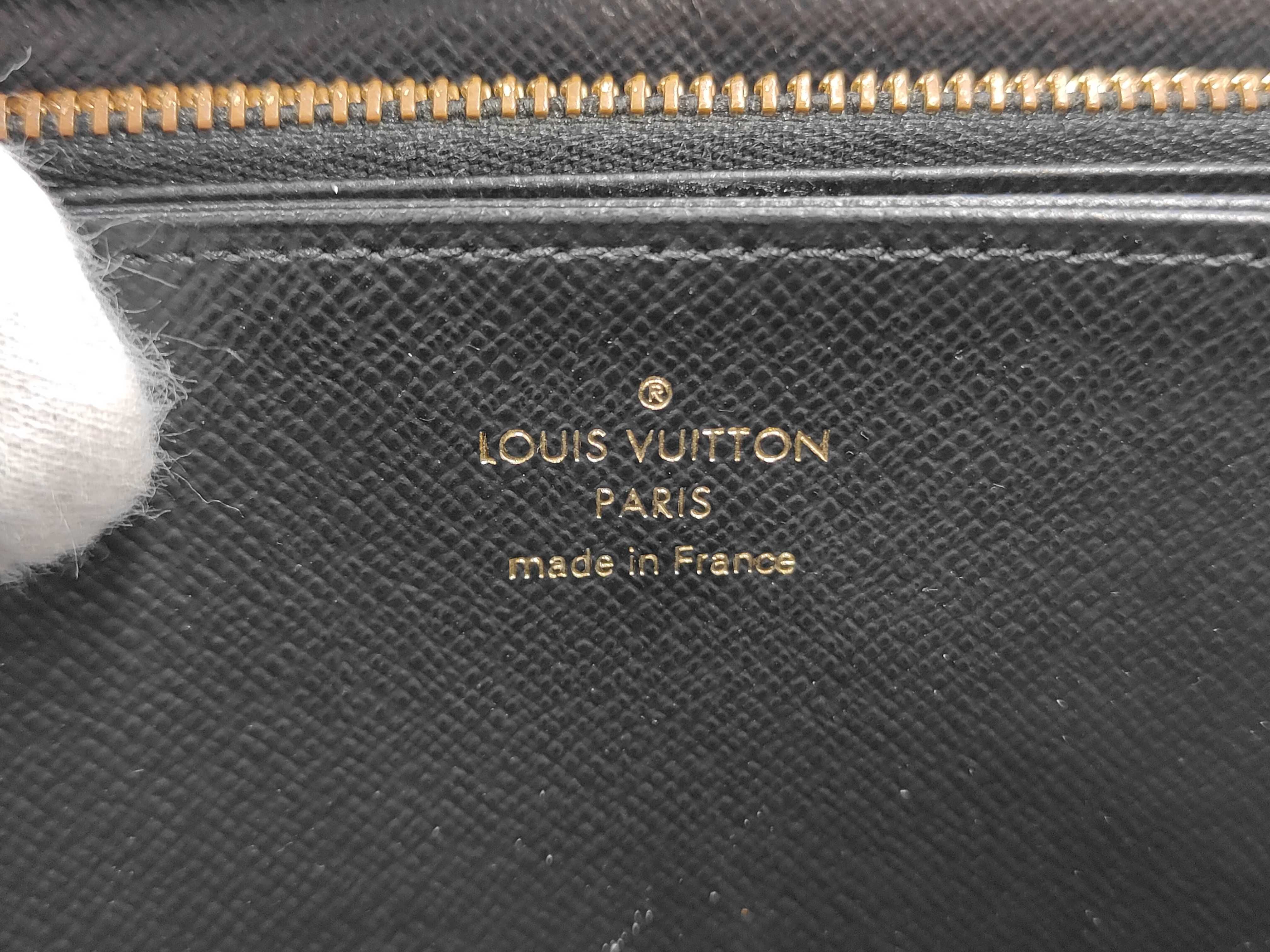 M69353 Giant Monogram Reverse Zippy Wallet Round Zipper Long Wallet (Odor) — view 10