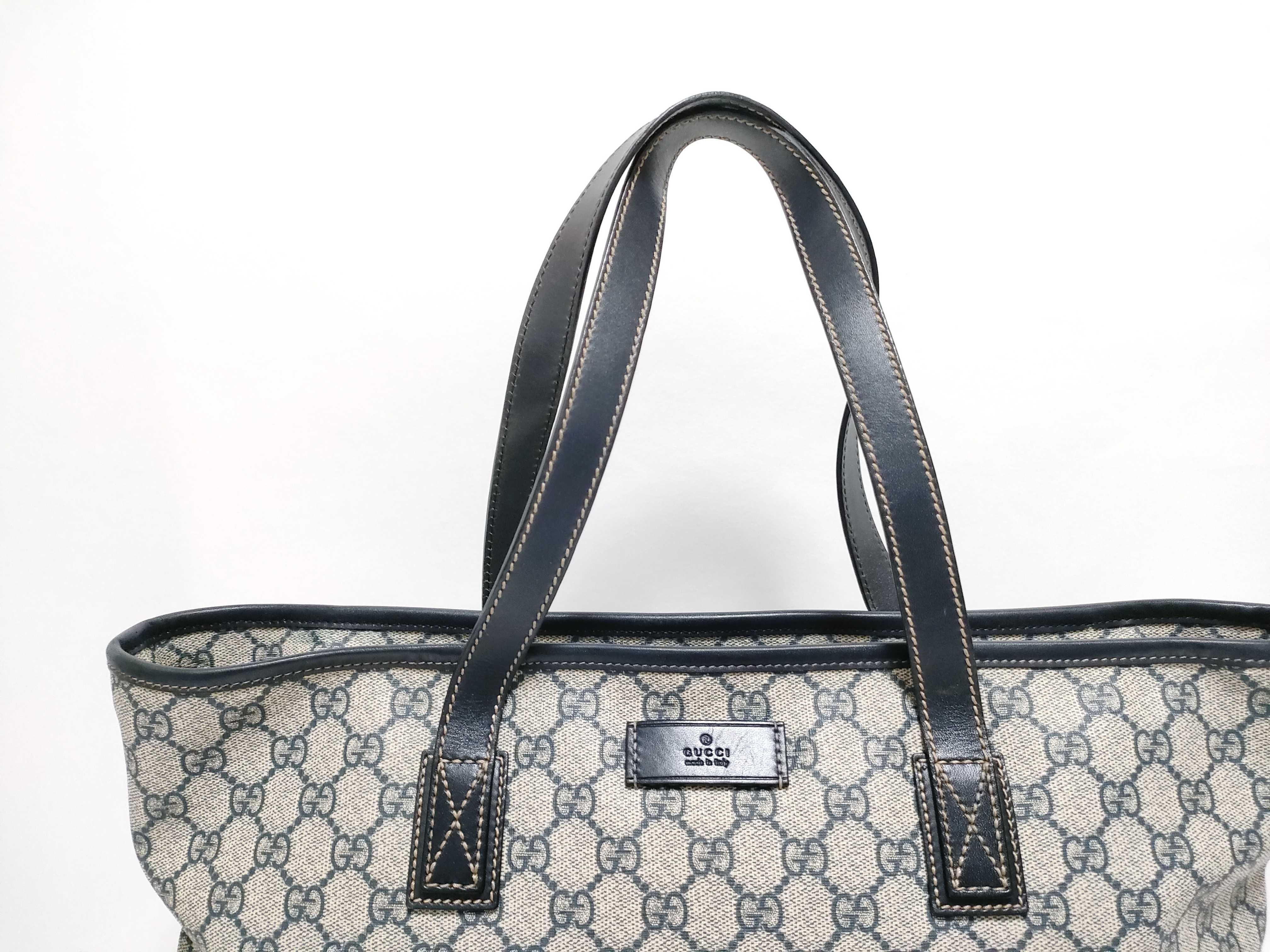 GG Supreme PVC Shopper Shoulder Bag Tote Bag — view 3