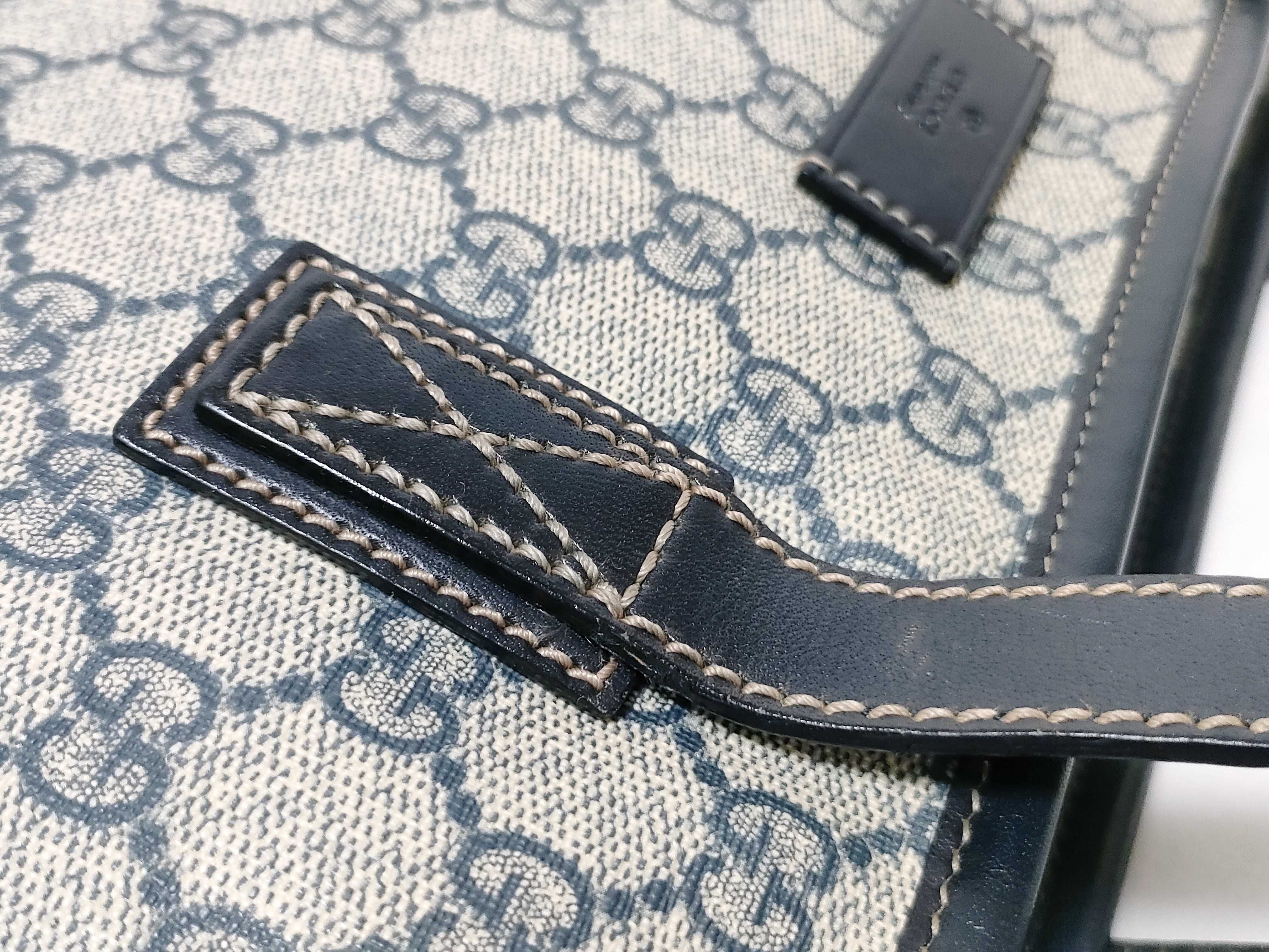 GG Supreme PVC Shopper Shoulder Bag Tote Bag — view 5