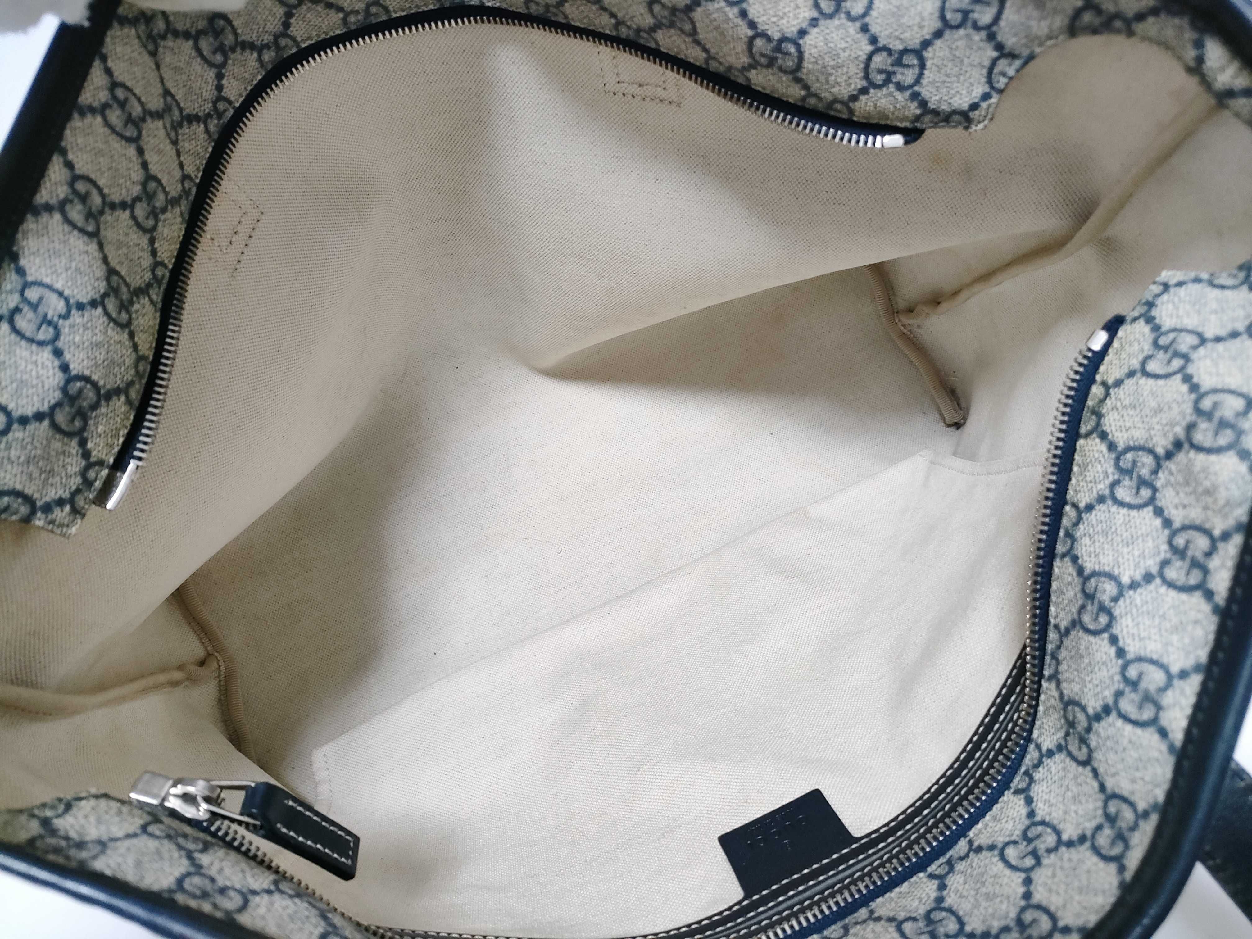 GG Supreme PVC Shopper Shoulder Bag Tote Bag — view 10