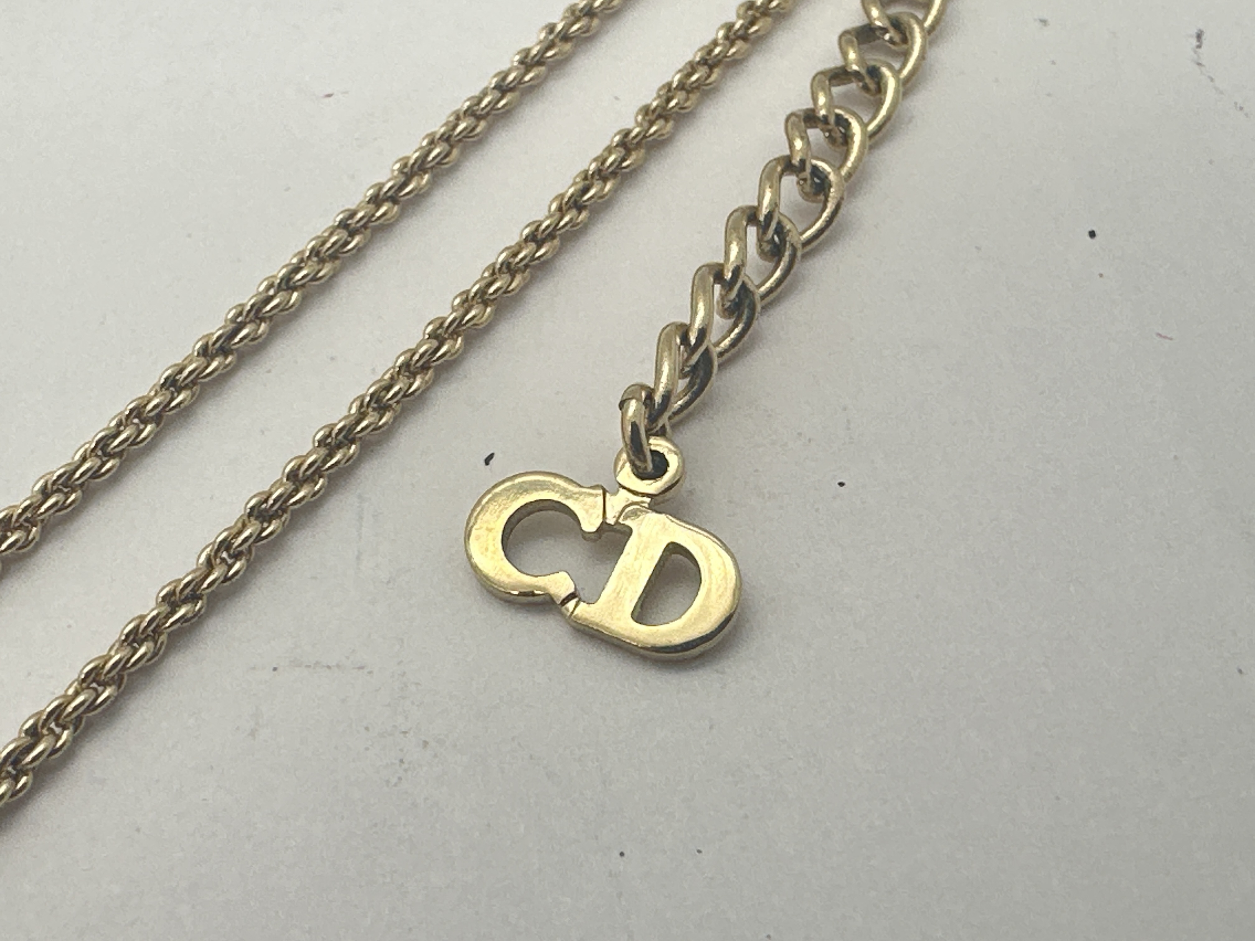 rhinestone necklace — view 3
