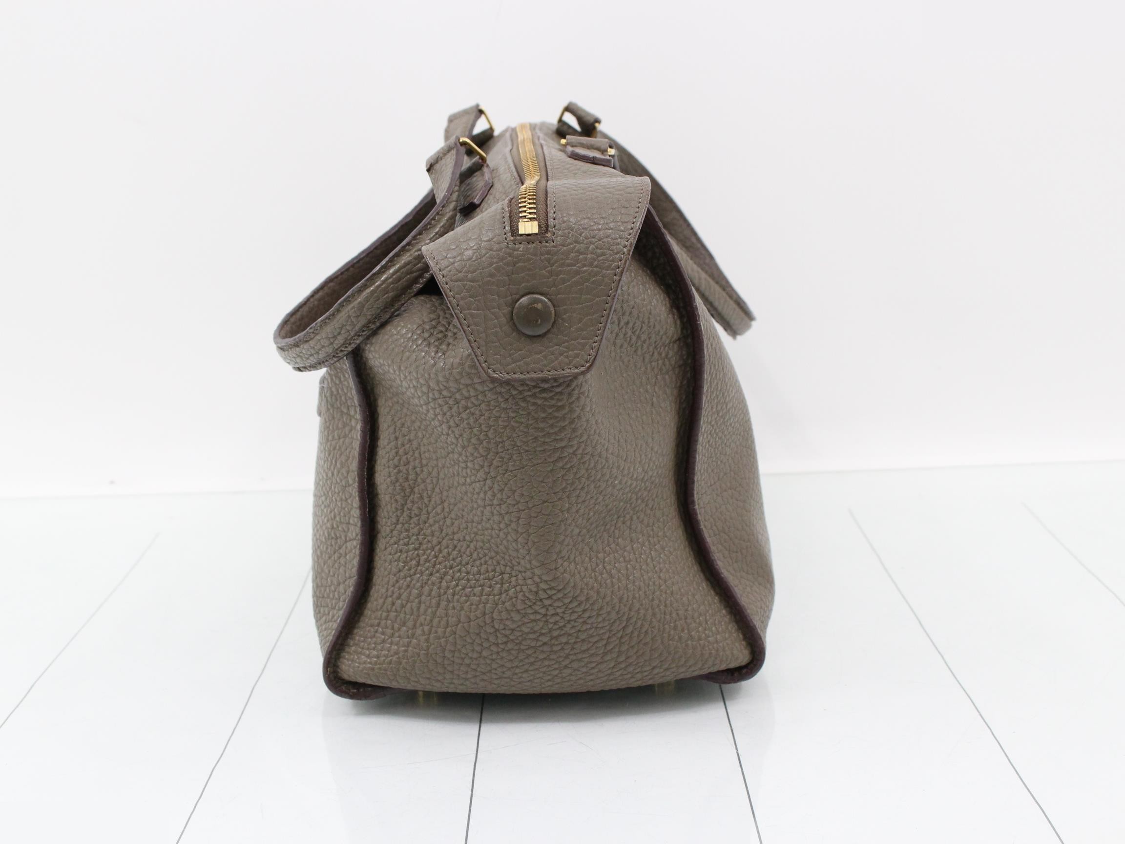 Ring bag leather tote bag — view 3