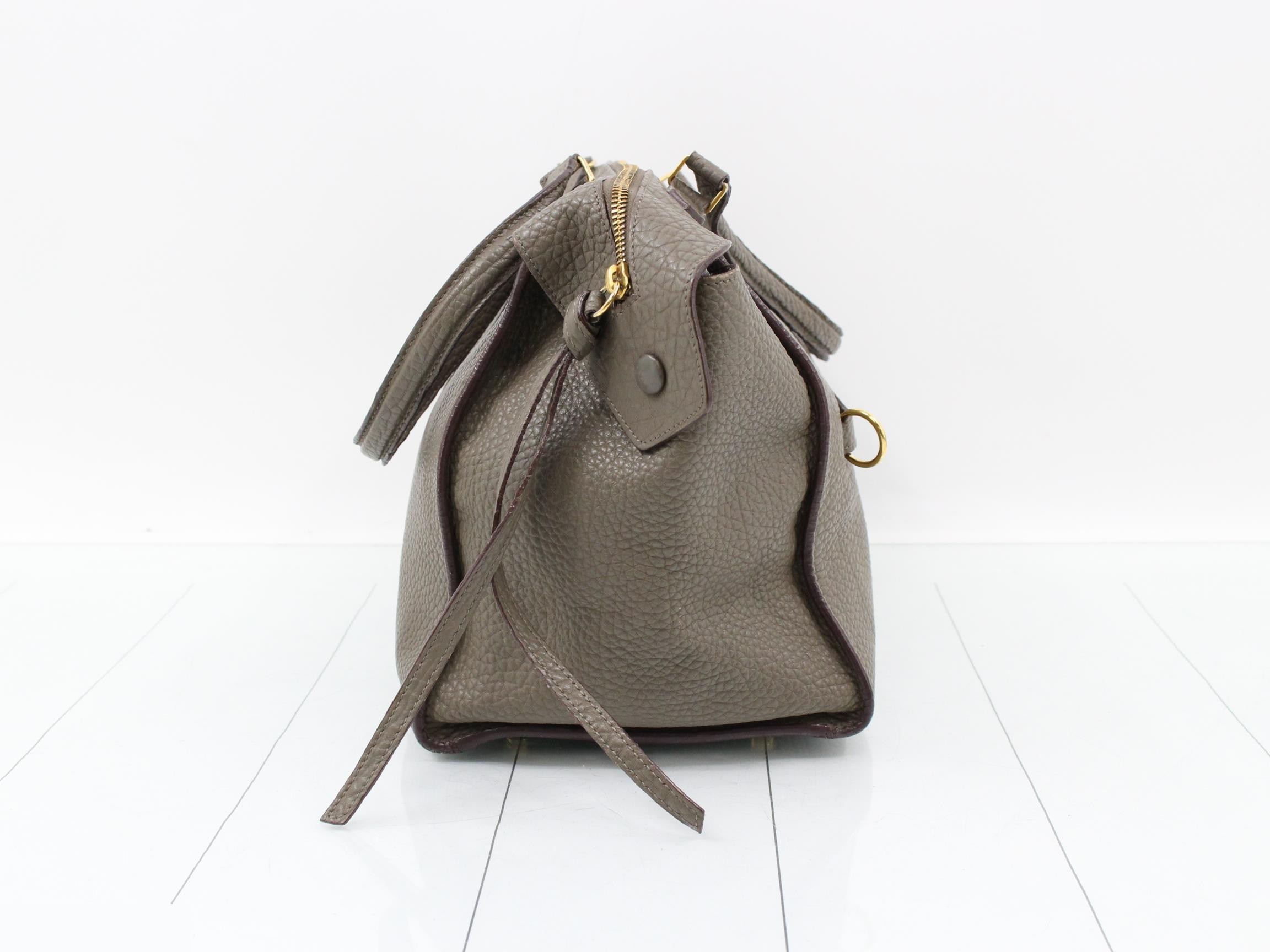 Ring bag leather tote bag — view 4