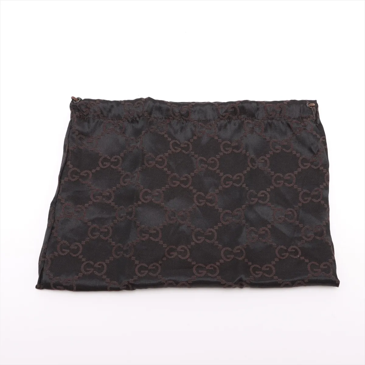 GG Supreme Canvas x Leather Waist Pouch Beige x Brown 28566 — view 12