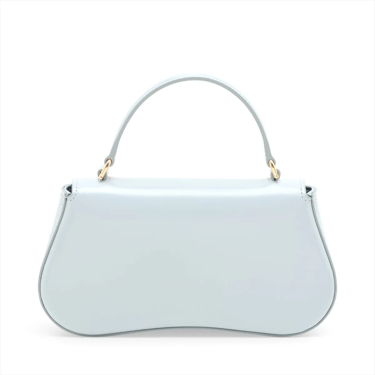 Triomphe Teen Laura Leather 2-Way Handbag, Blue — view 2