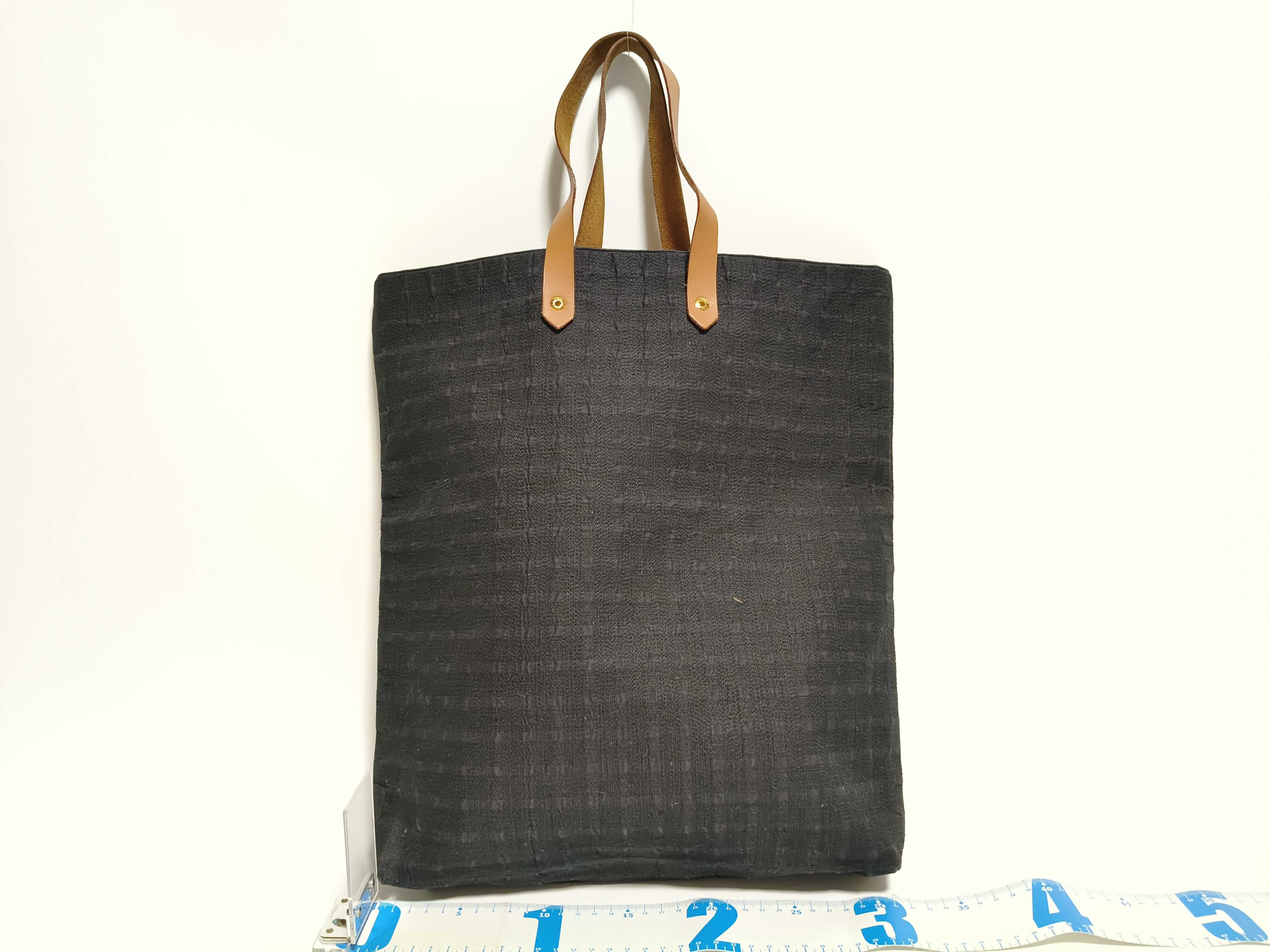 canvas tote bag, black tote bag — view 2