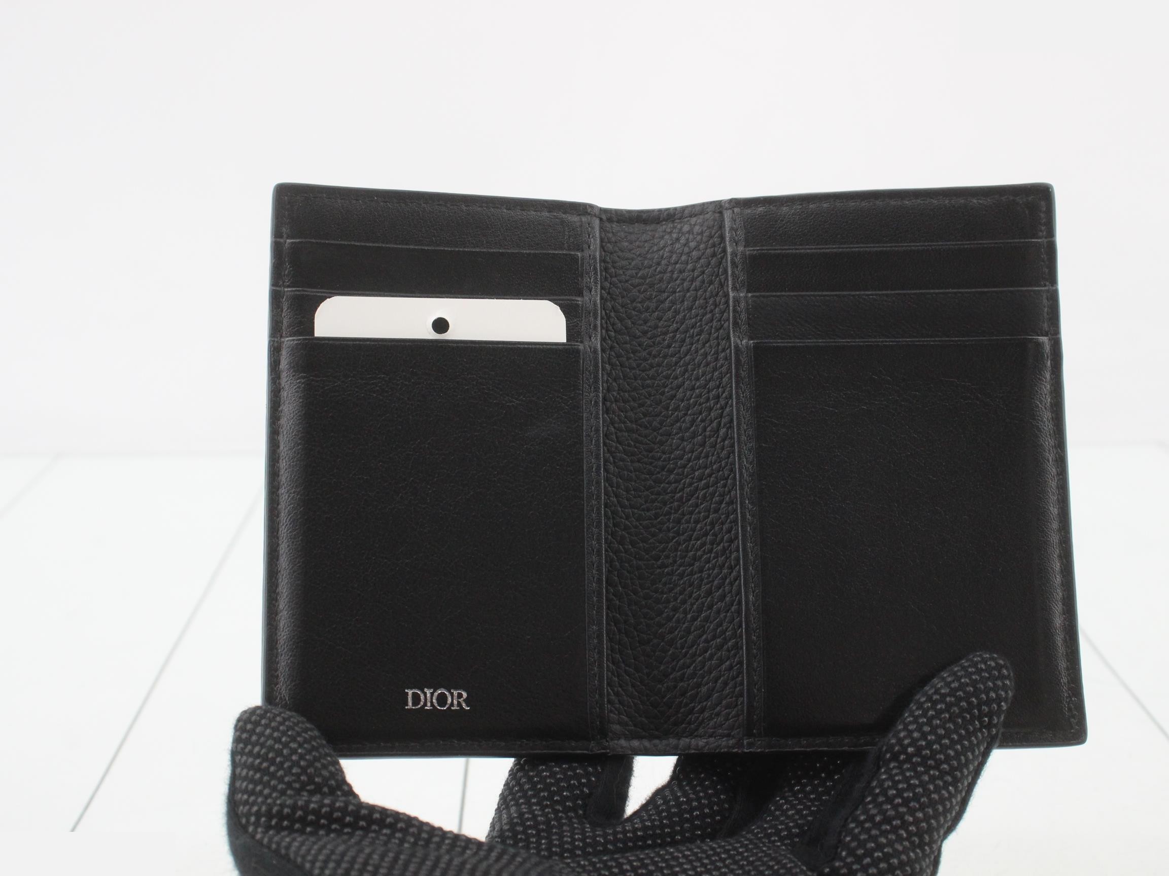 Saddle leather business card holder, card case, pass case — view 4