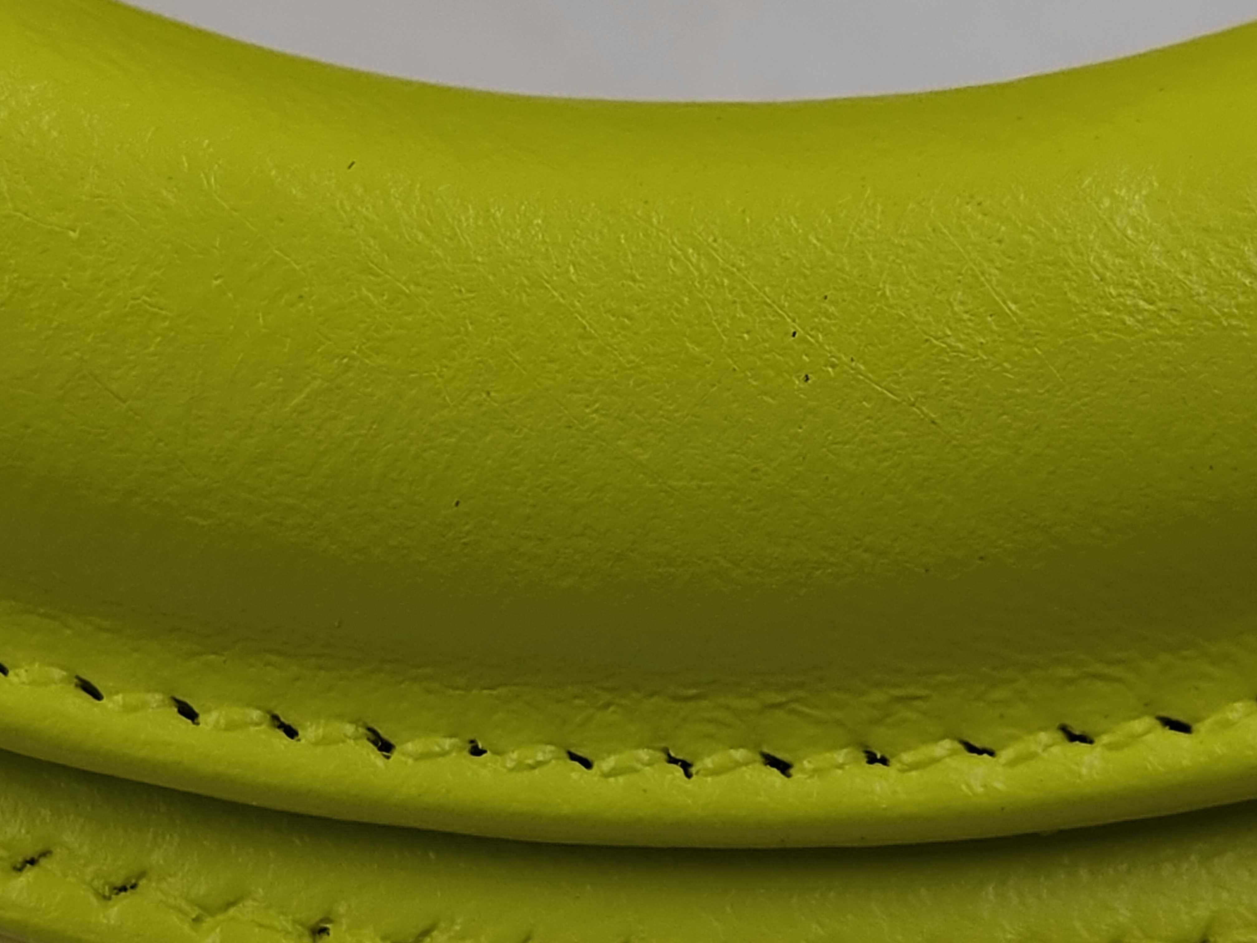 Lady Dior Yellow Lambskin 3-Compartment Handbag — view 4