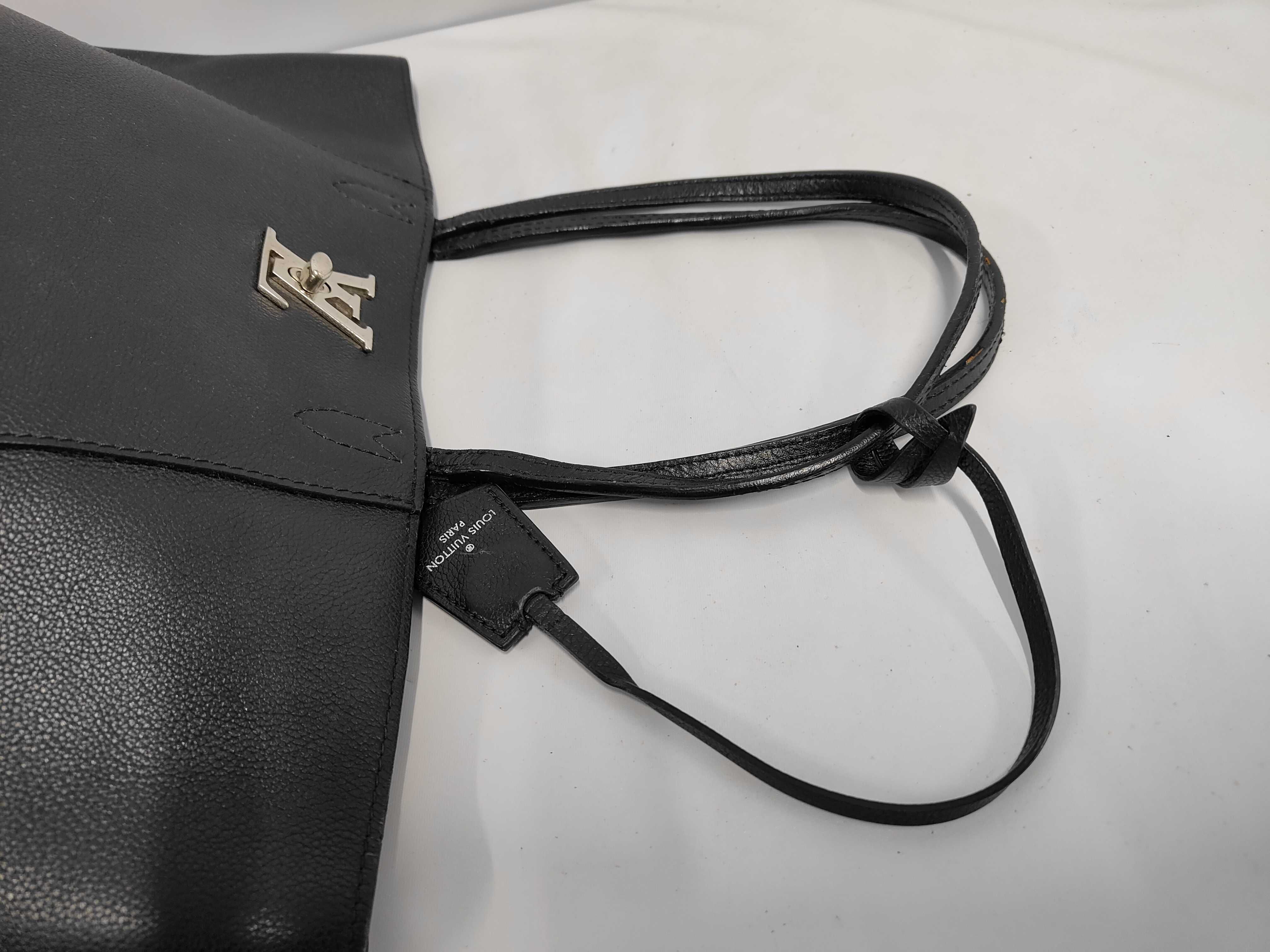 Taurillon Tote Bag Lockme Cabas Black M42291 Tote Bag — view 5