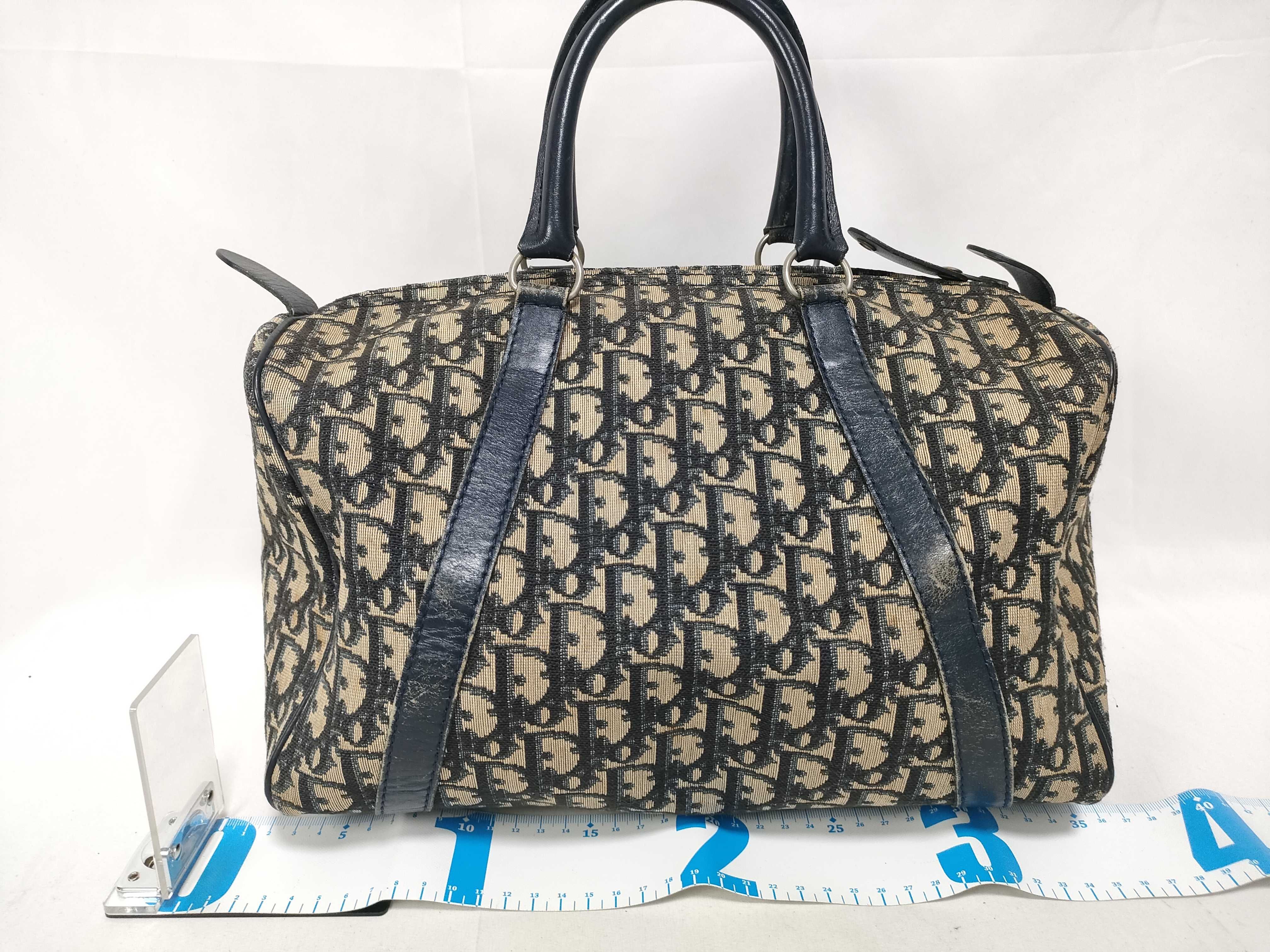 Trotter Christian Dior Handbag Mini Boston Trotter Handbag — view 2