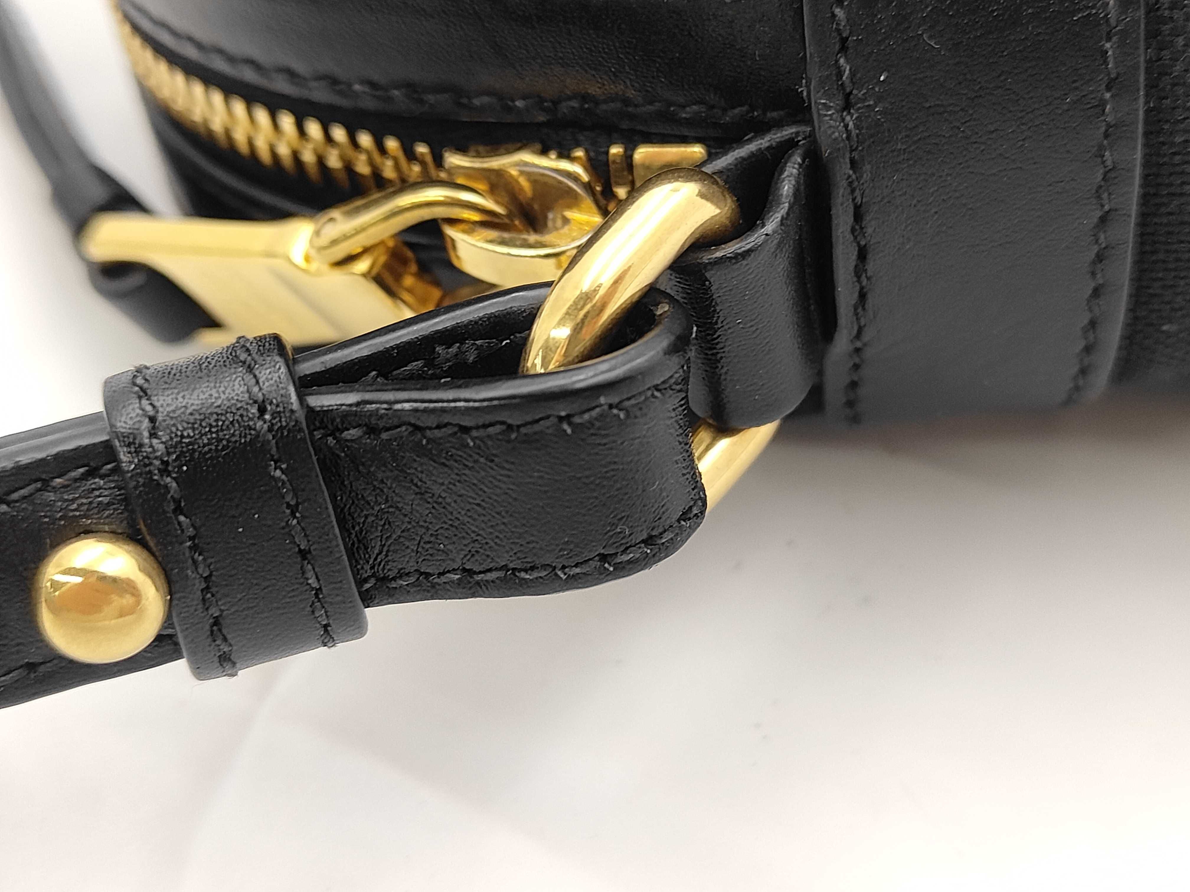 logo jacquard ribbon shoulder bag camera bag — view 5
