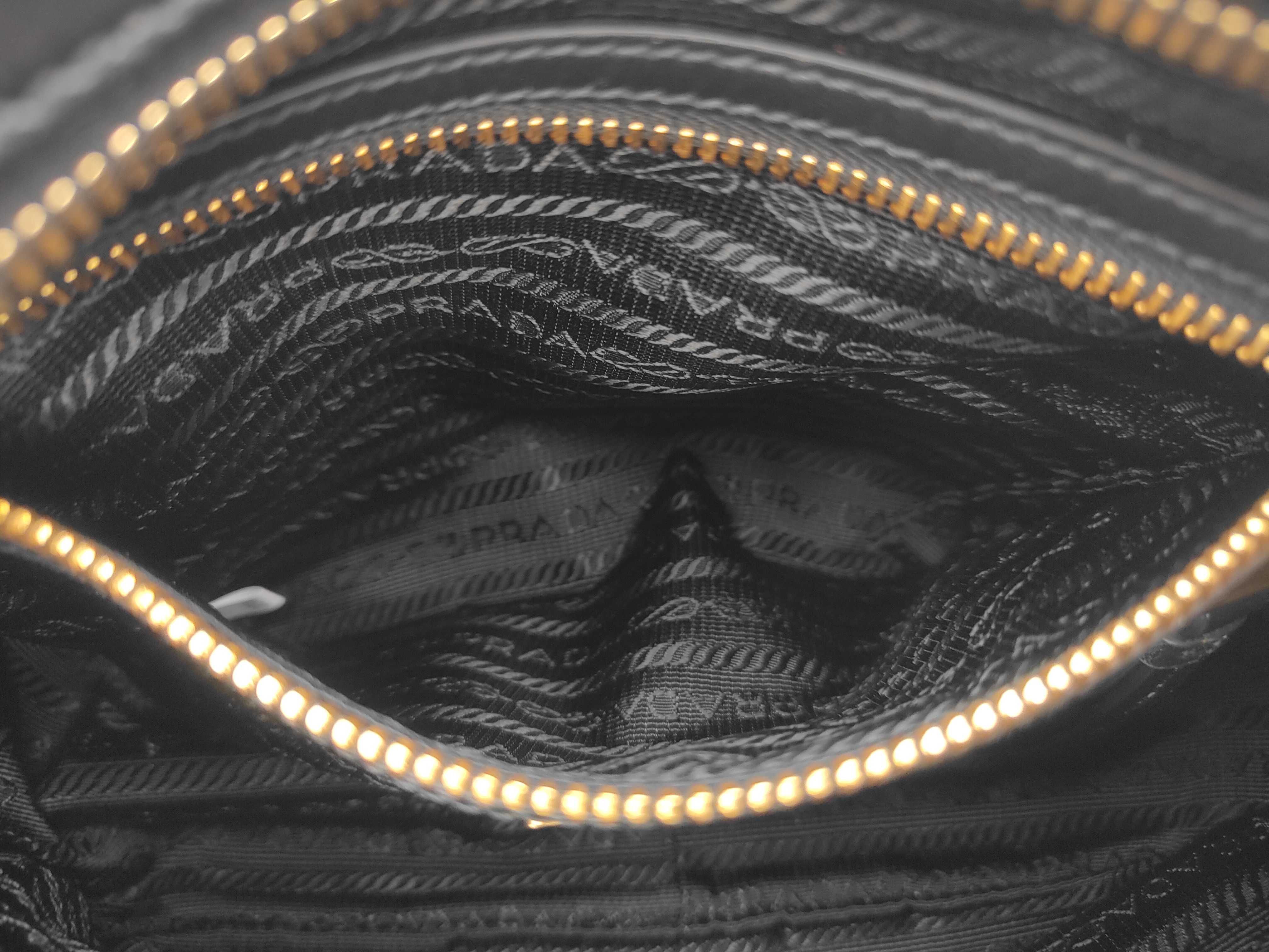 logo jacquard ribbon shoulder bag camera bag — view 9