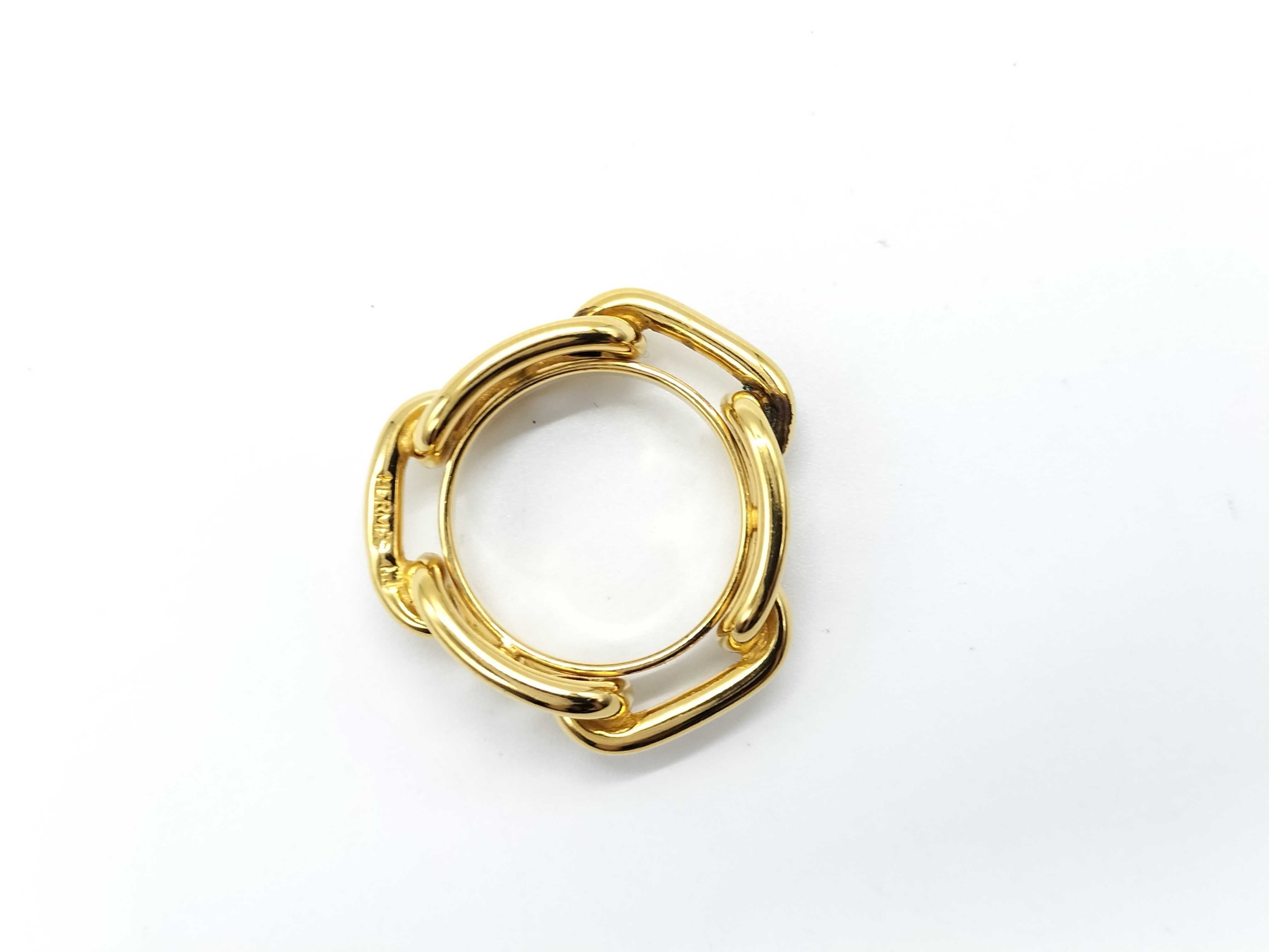Chaine d'Ancre scarf ring *Some plating peeling Other accessories — view 4