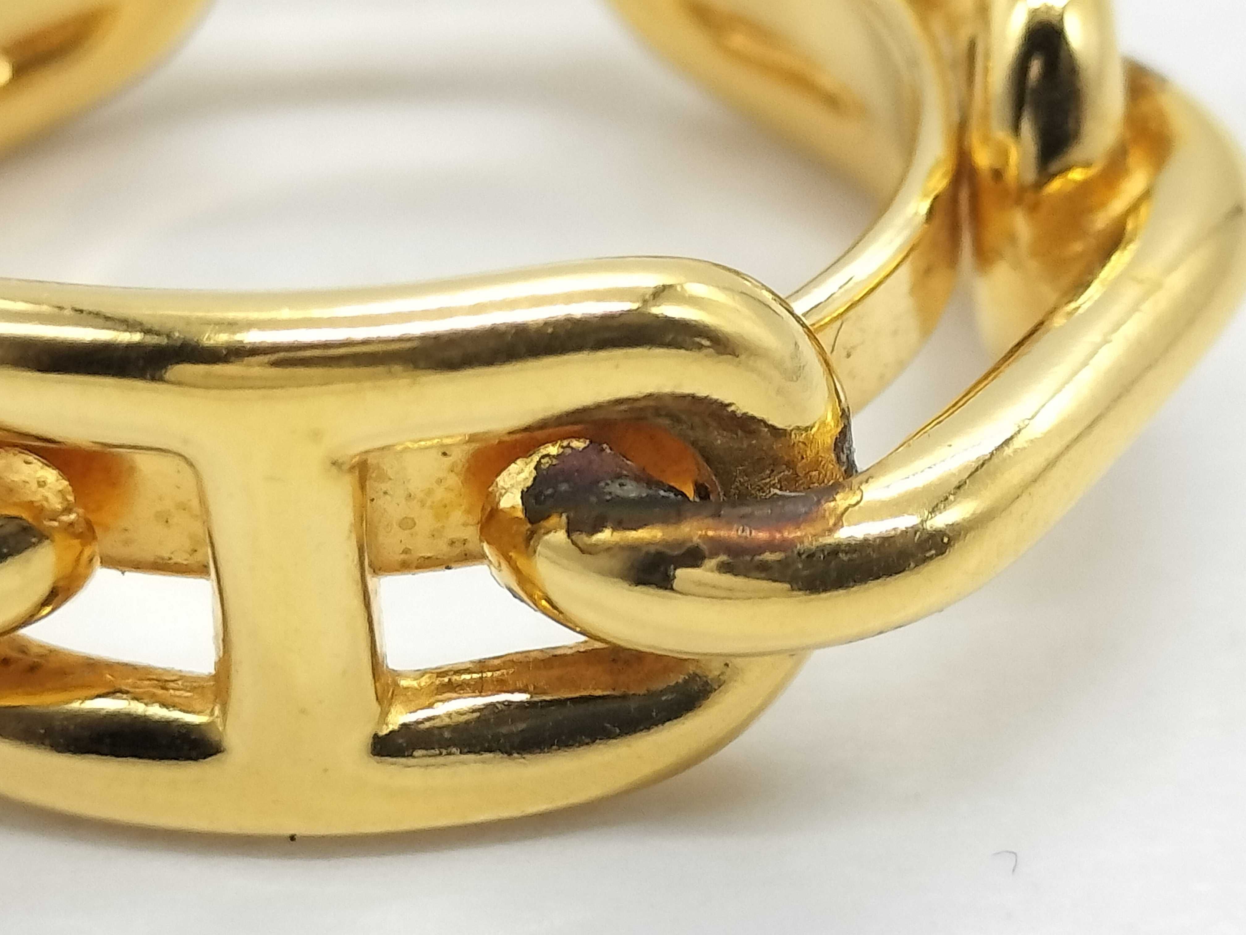 Chaine d'Ancre scarf ring *Some plating peeling Other accessories — view 8