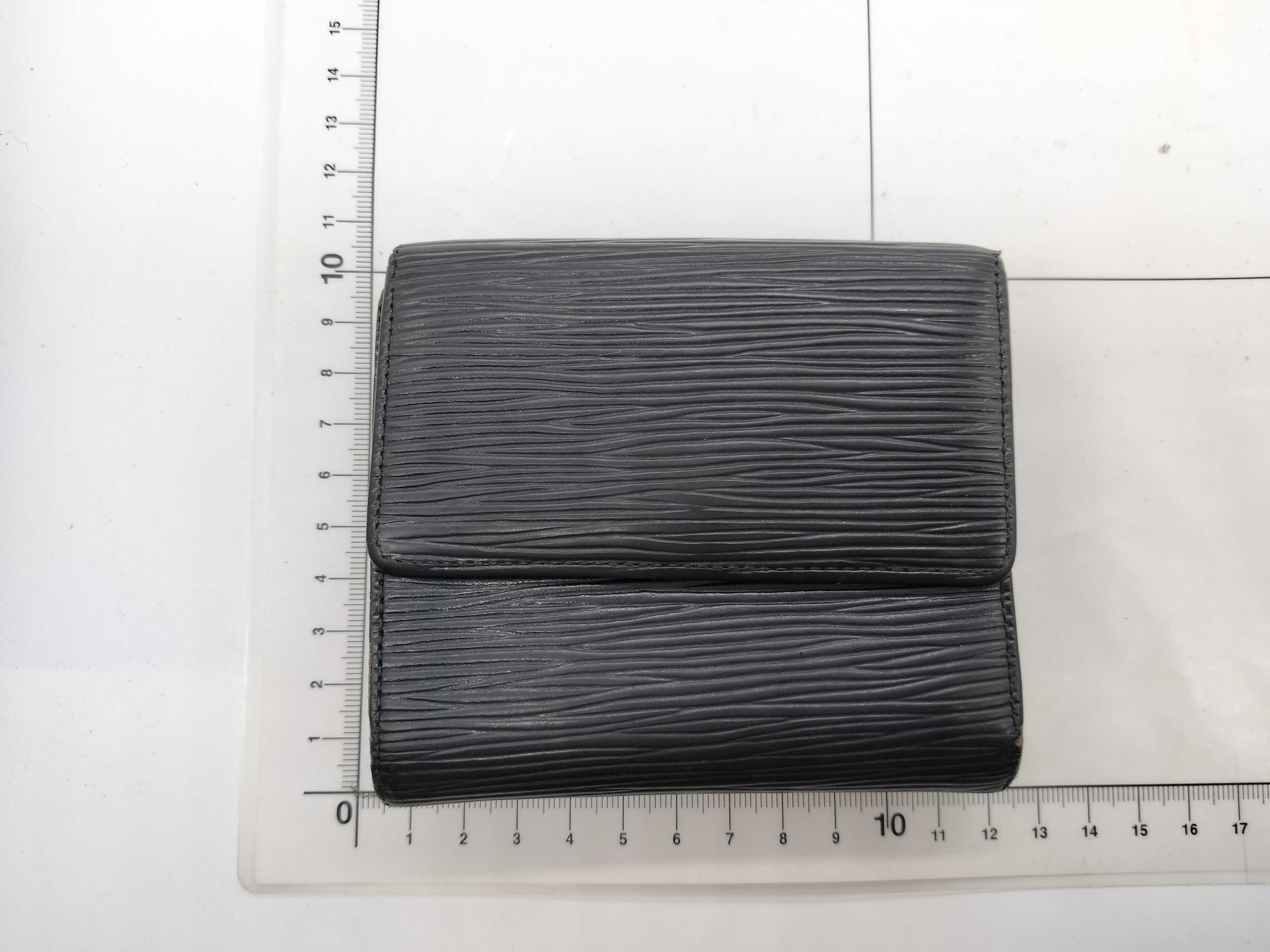 Epi Leather Wallet with Double Snap Closure — view 2