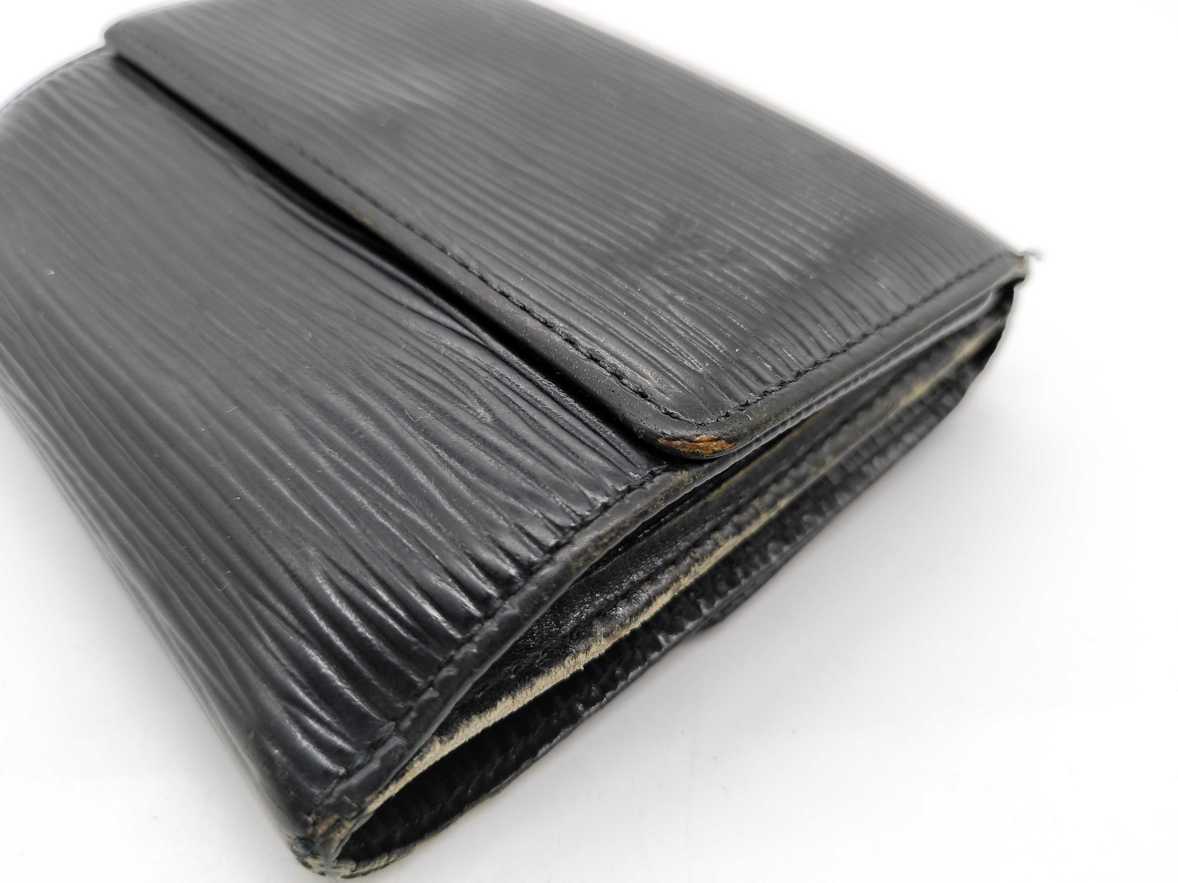 Epi Leather Wallet with Double Snap Closure — view 15