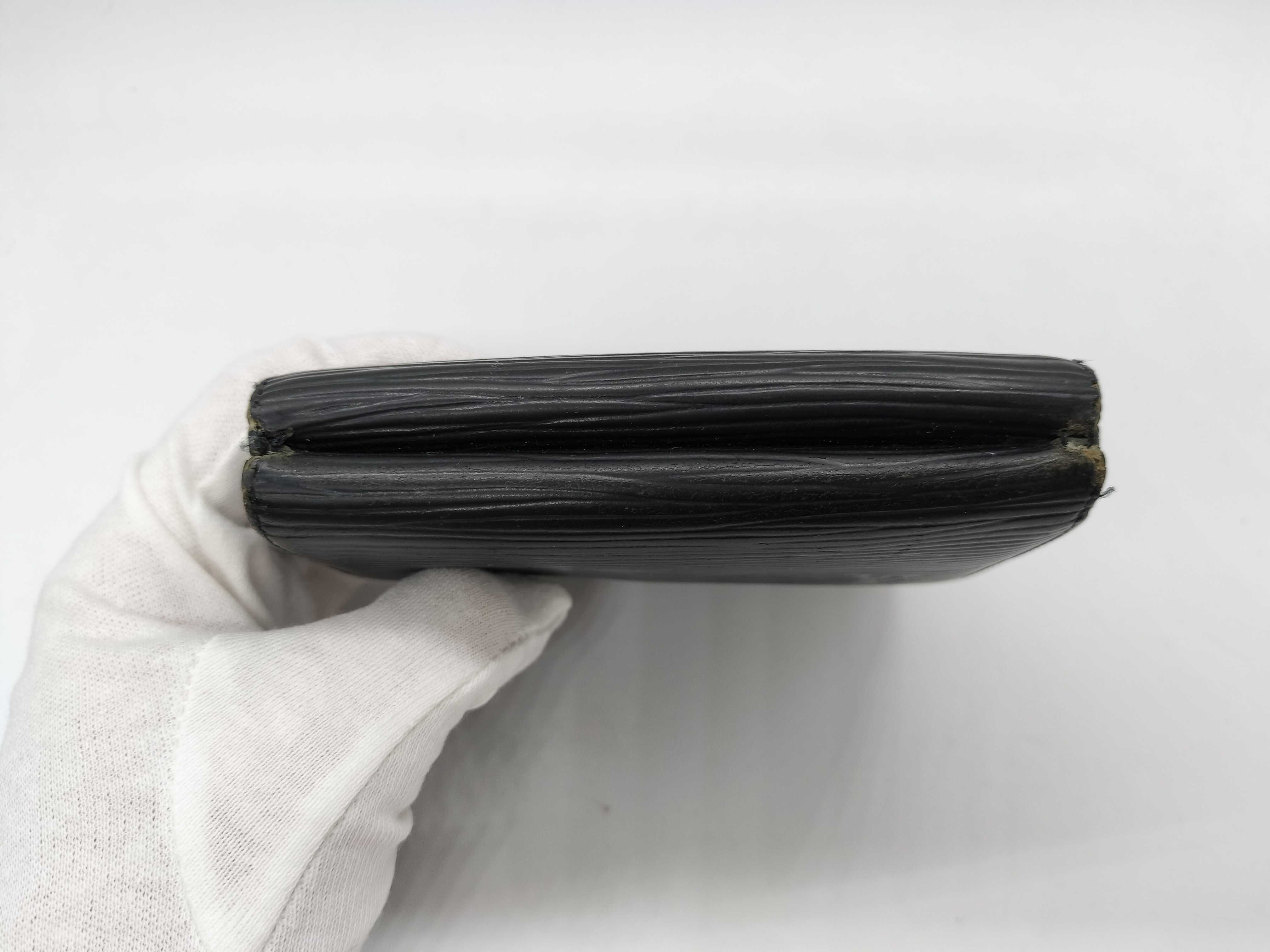Epi Leather Wallet with Double Snap Closure — view 6