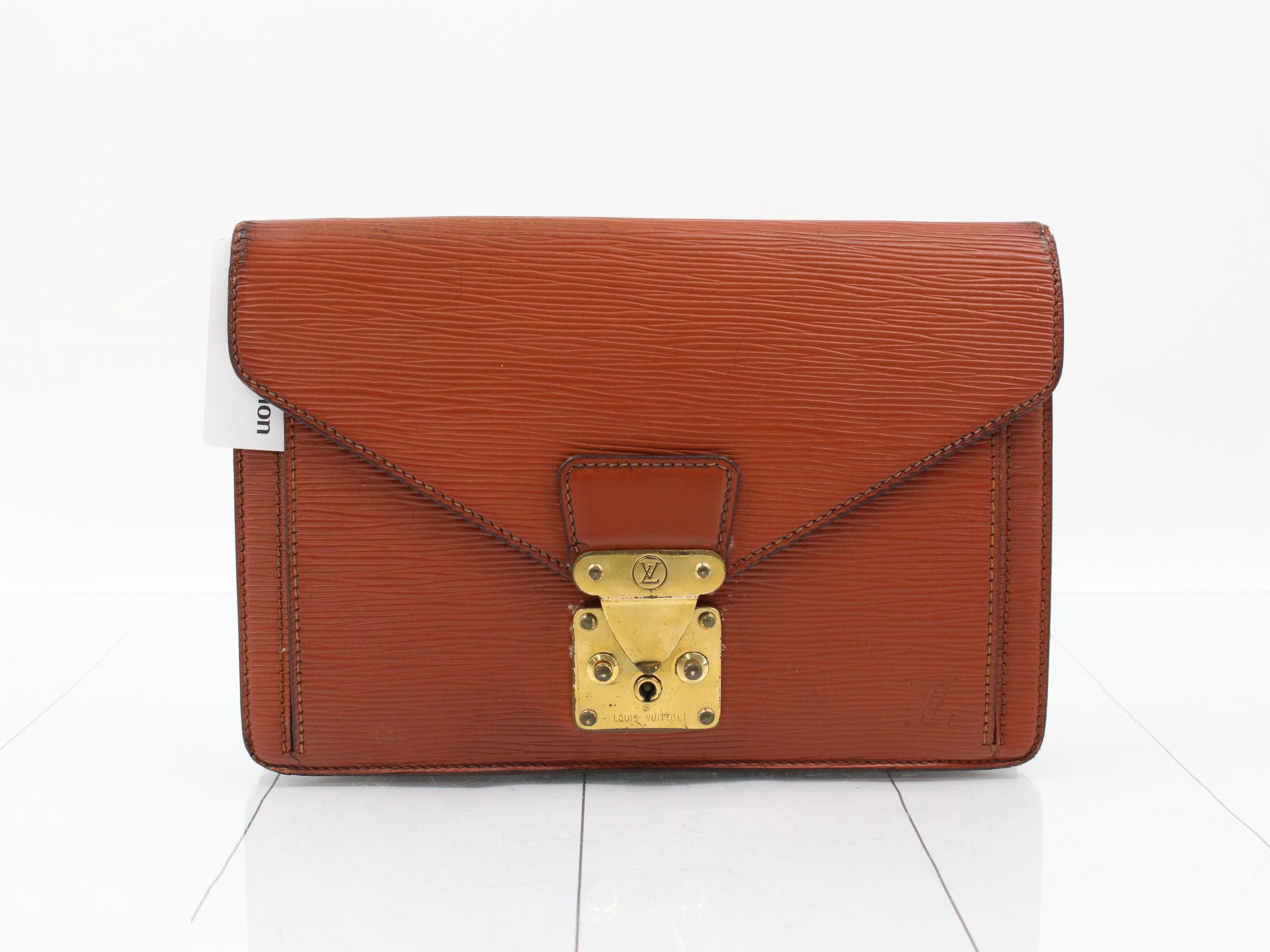 Epi Serie Dragonne Kenyan Brown Second Bag