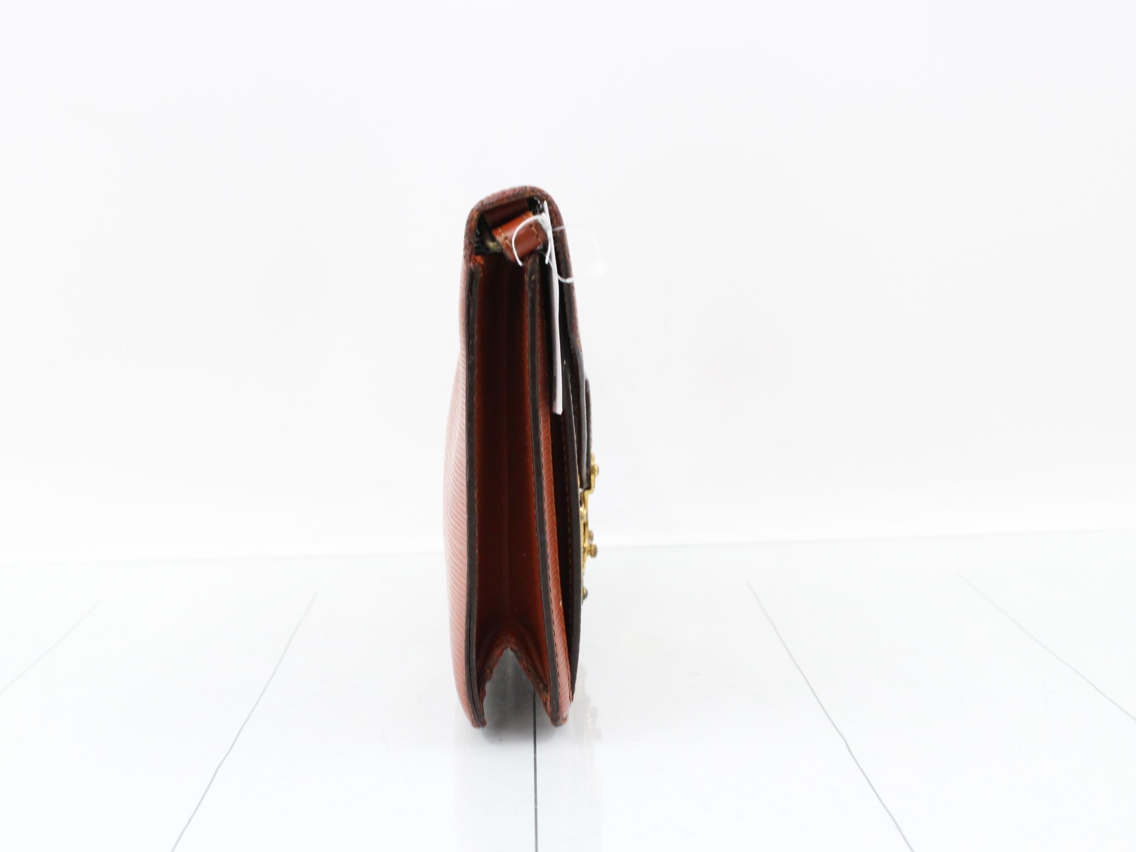 Epi Serie Dragonne Kenyan Brown Second Bag — view 4