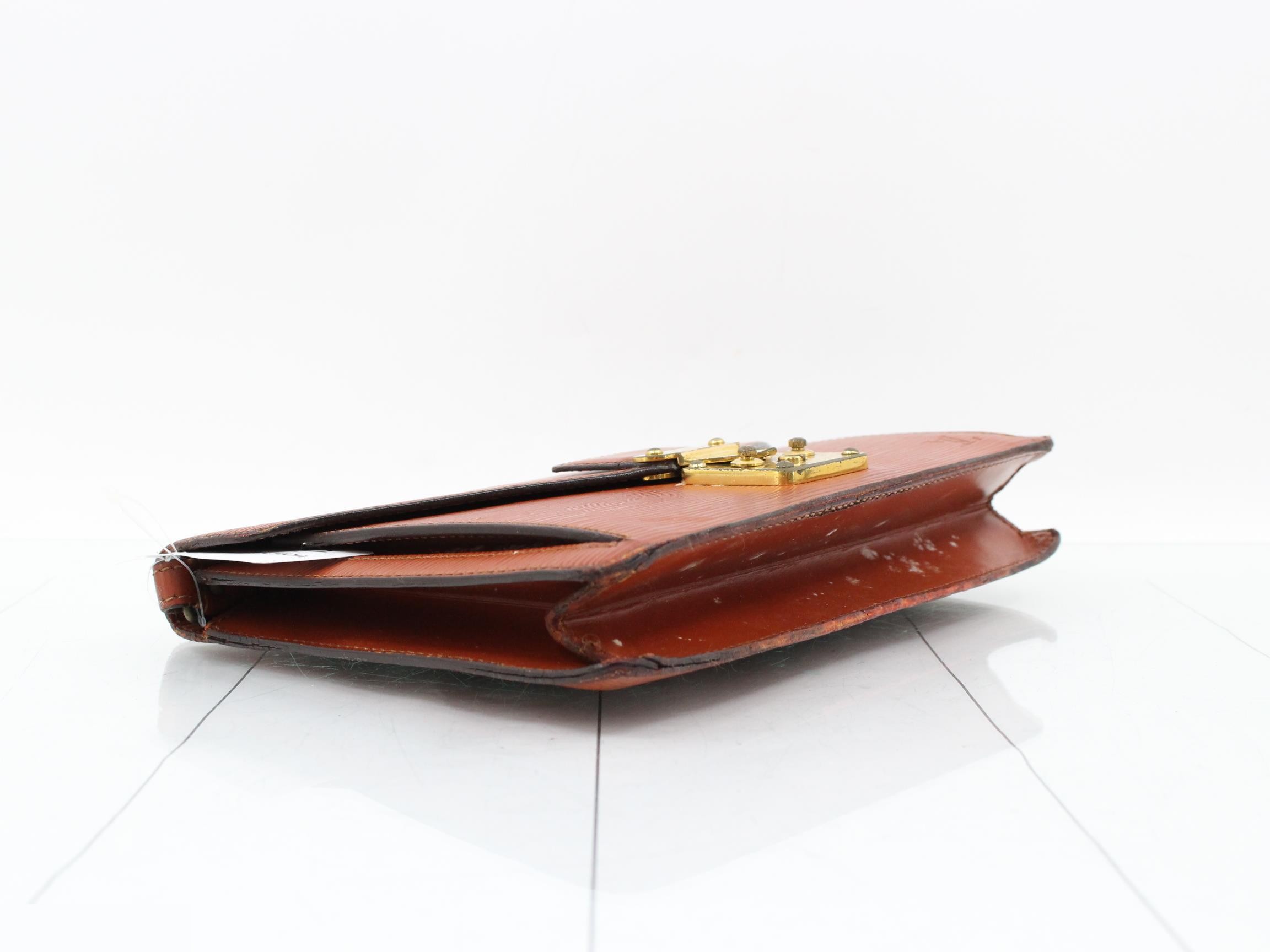 Epi Serie Dragonne Kenyan Brown Second Bag — view 5