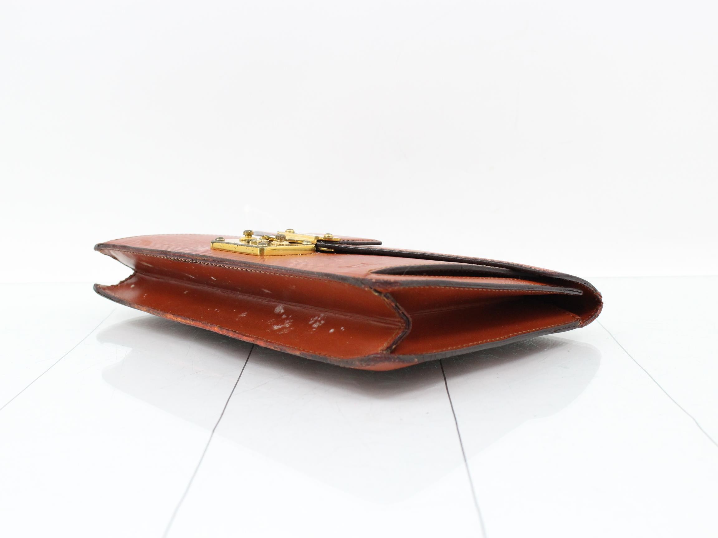Epi Serie Dragonne Kenyan Brown Second Bag — view 6