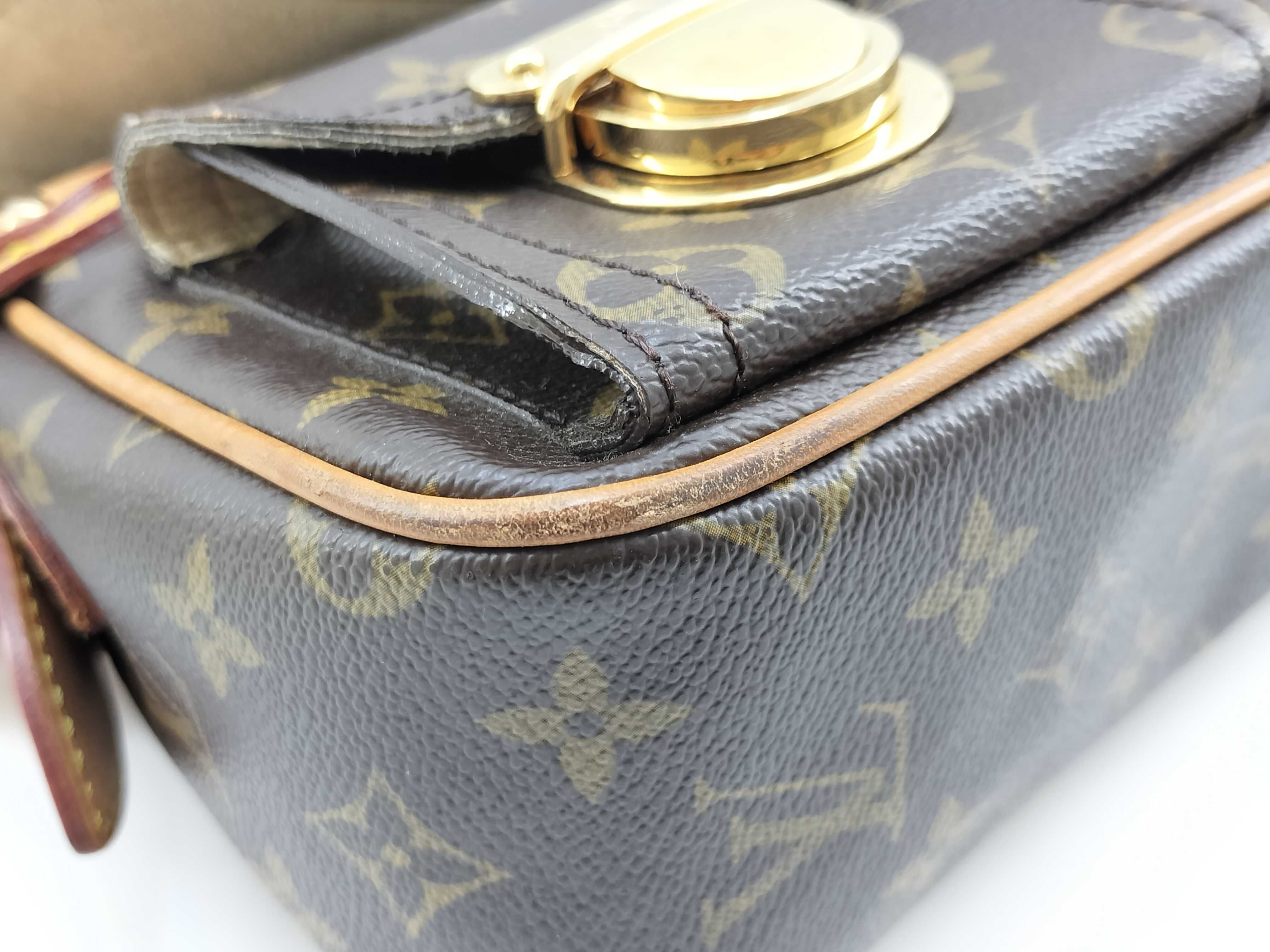 Monogram Louis Vuitton Monogram Hudson Bag M40027 5 Shoulder Bag — view 4