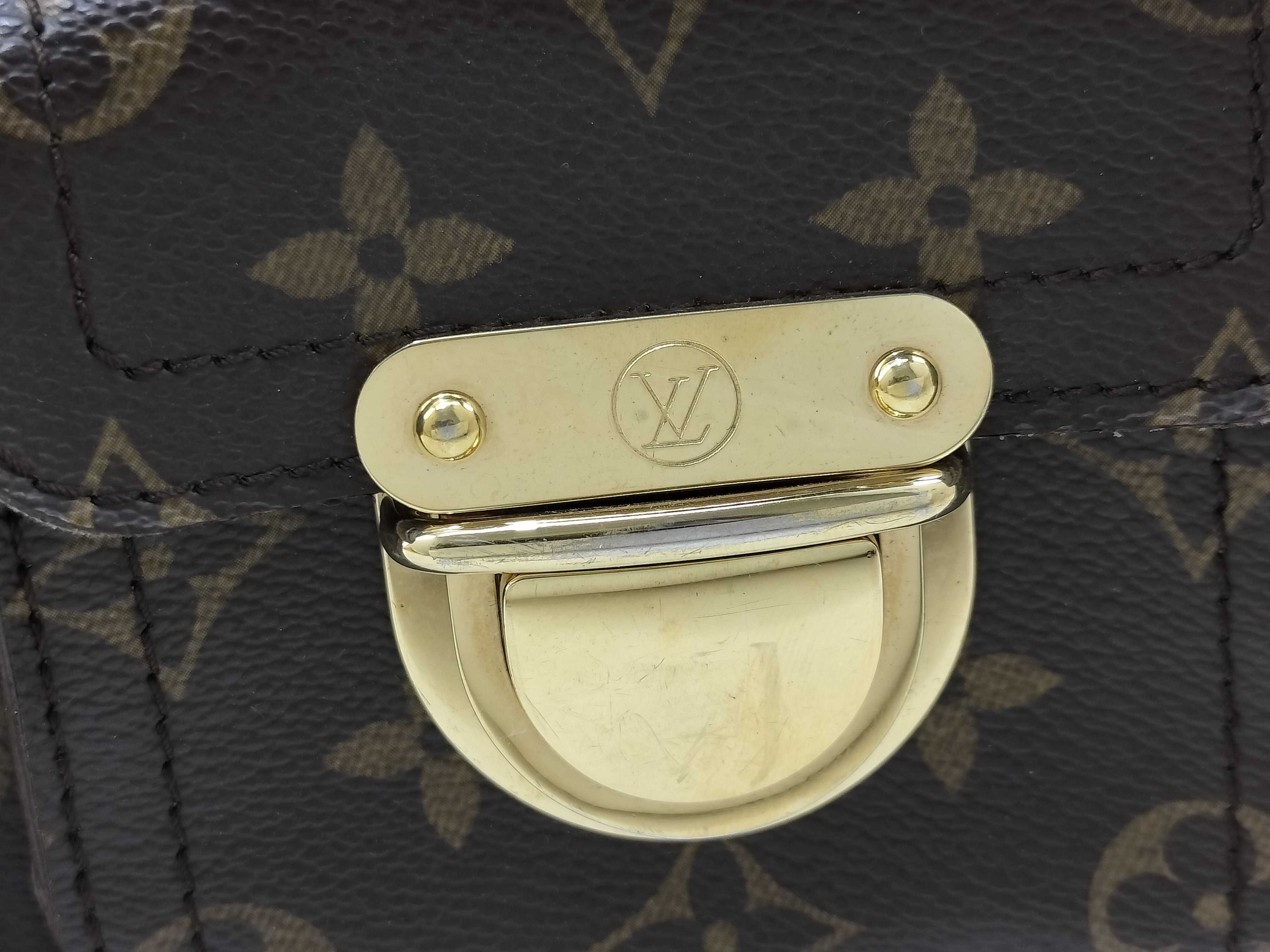 Monogram Louis Vuitton Monogram Hudson Bag M40027 5 Shoulder Bag — view 9