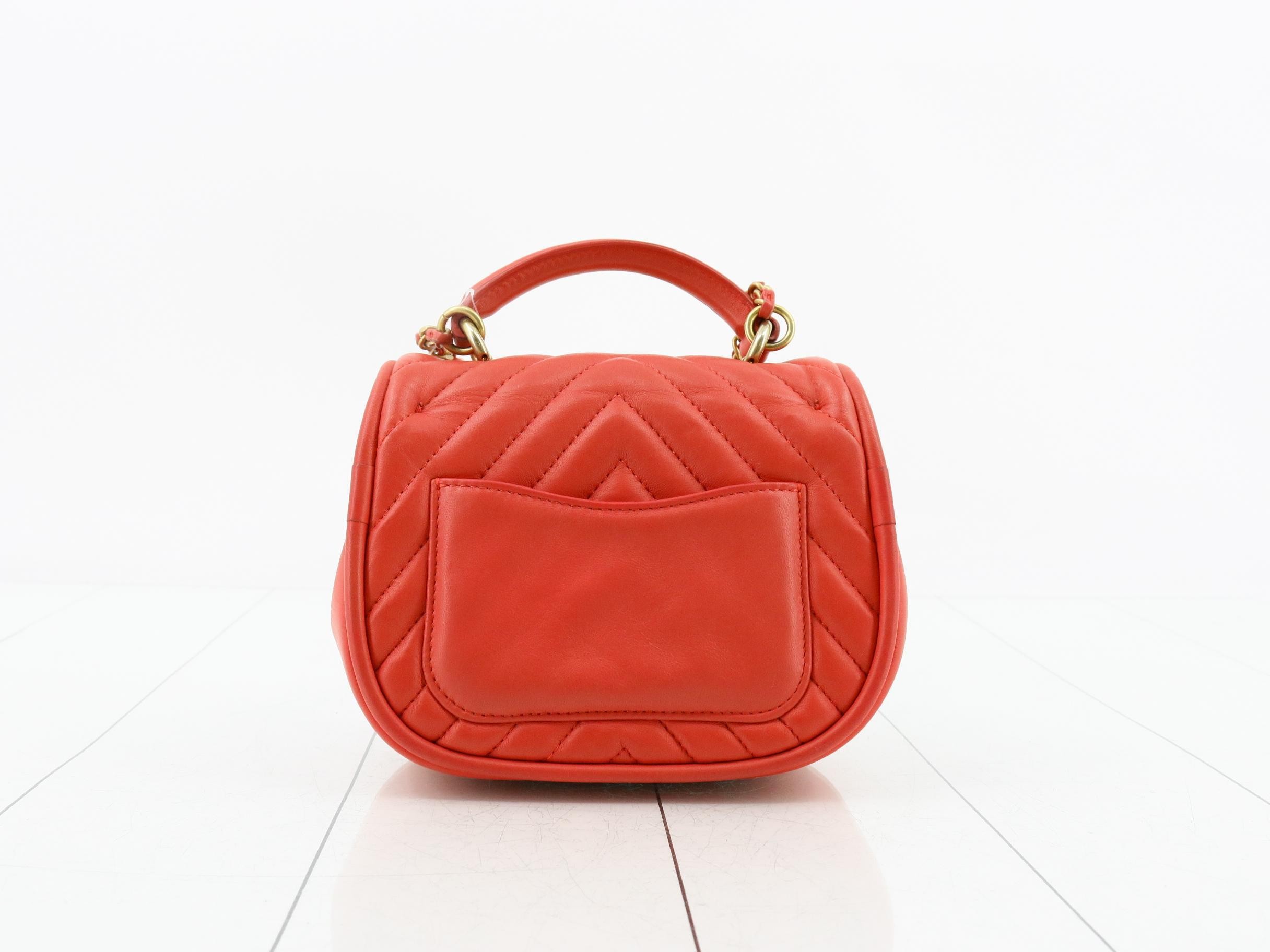 Messenger Lambskin Shoulder Bag — view 2